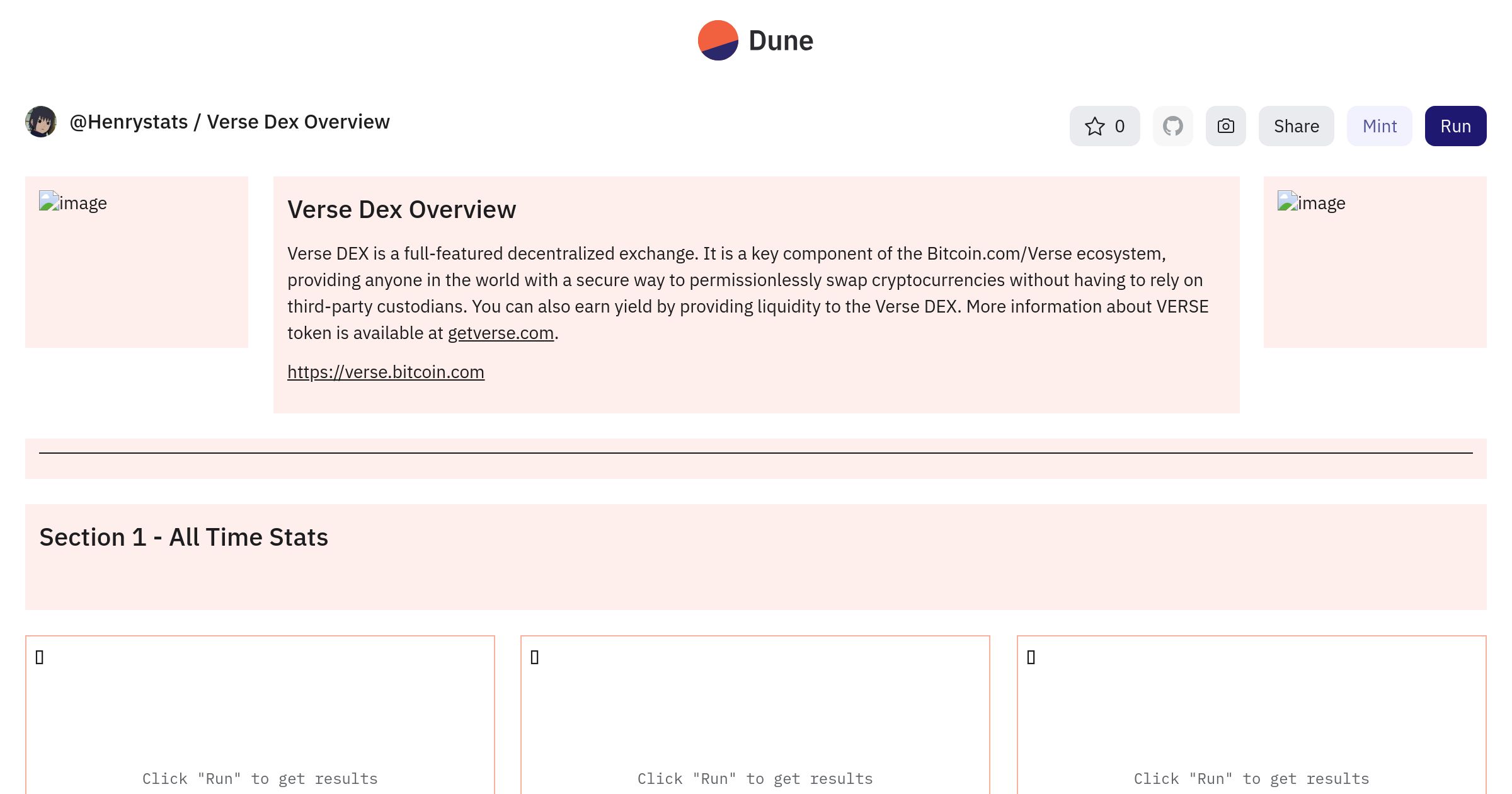 Verse Dex Overview