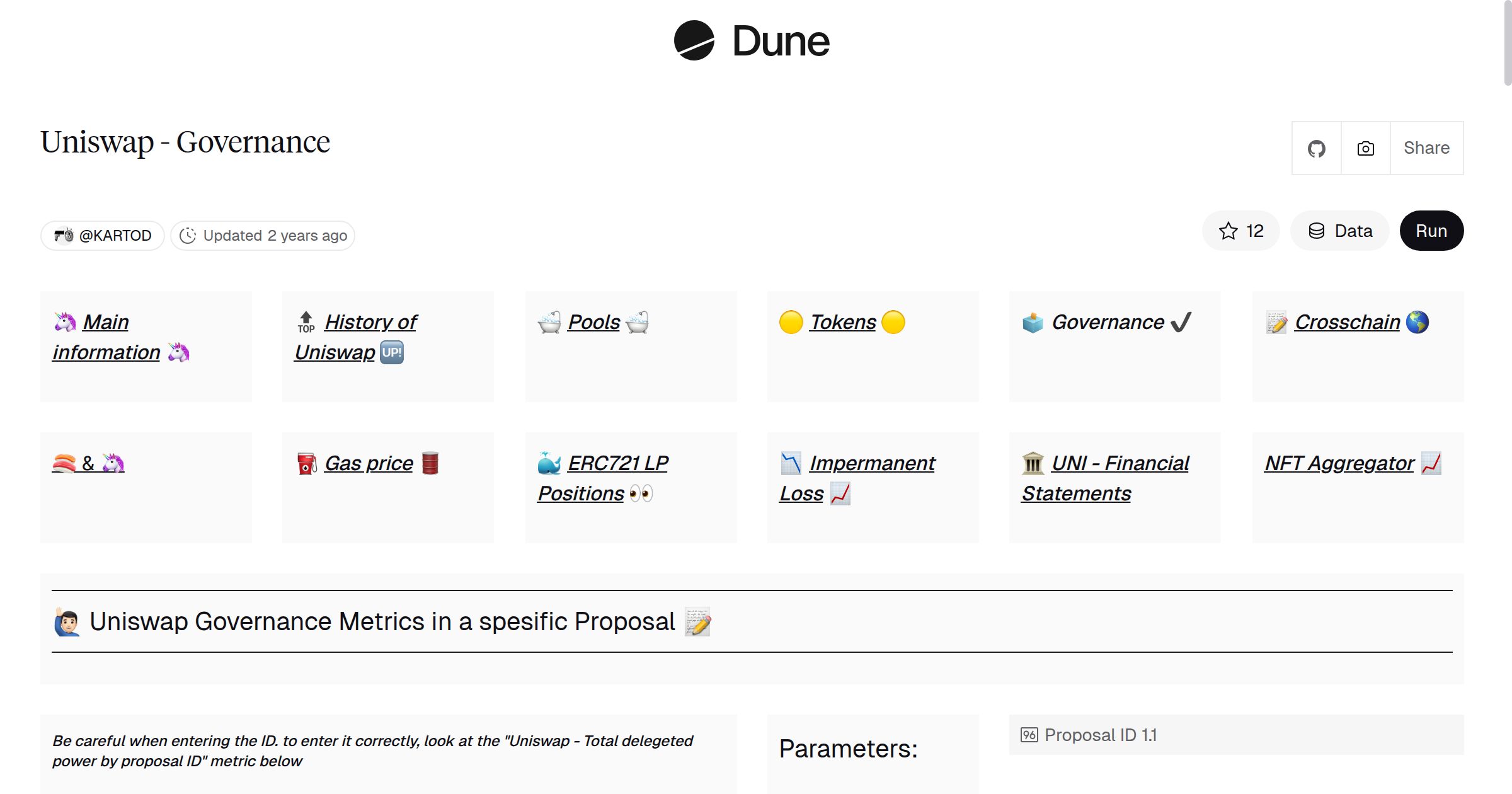 Uniswap - Governance