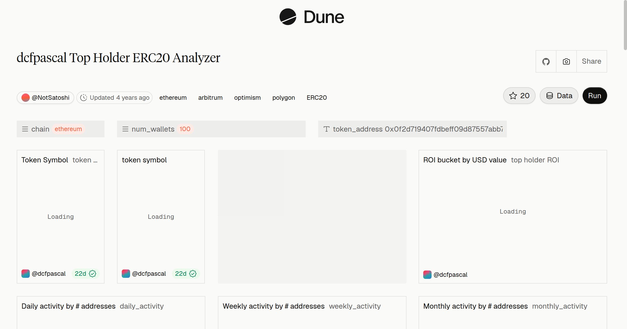 dcfpascal Top Holder ERC20 Analyzer