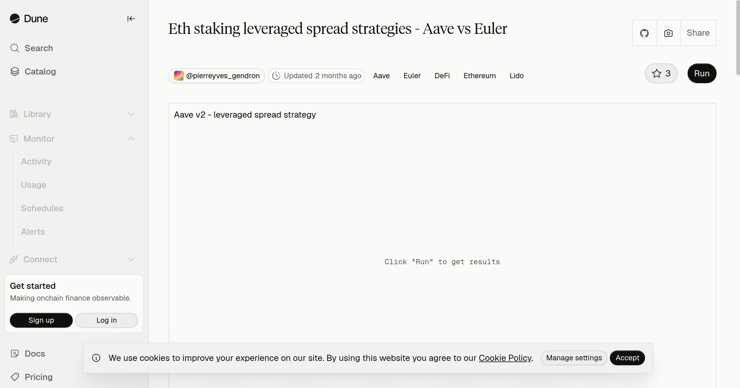 Eth staking leveraged spread strategies - Aave vs Euler