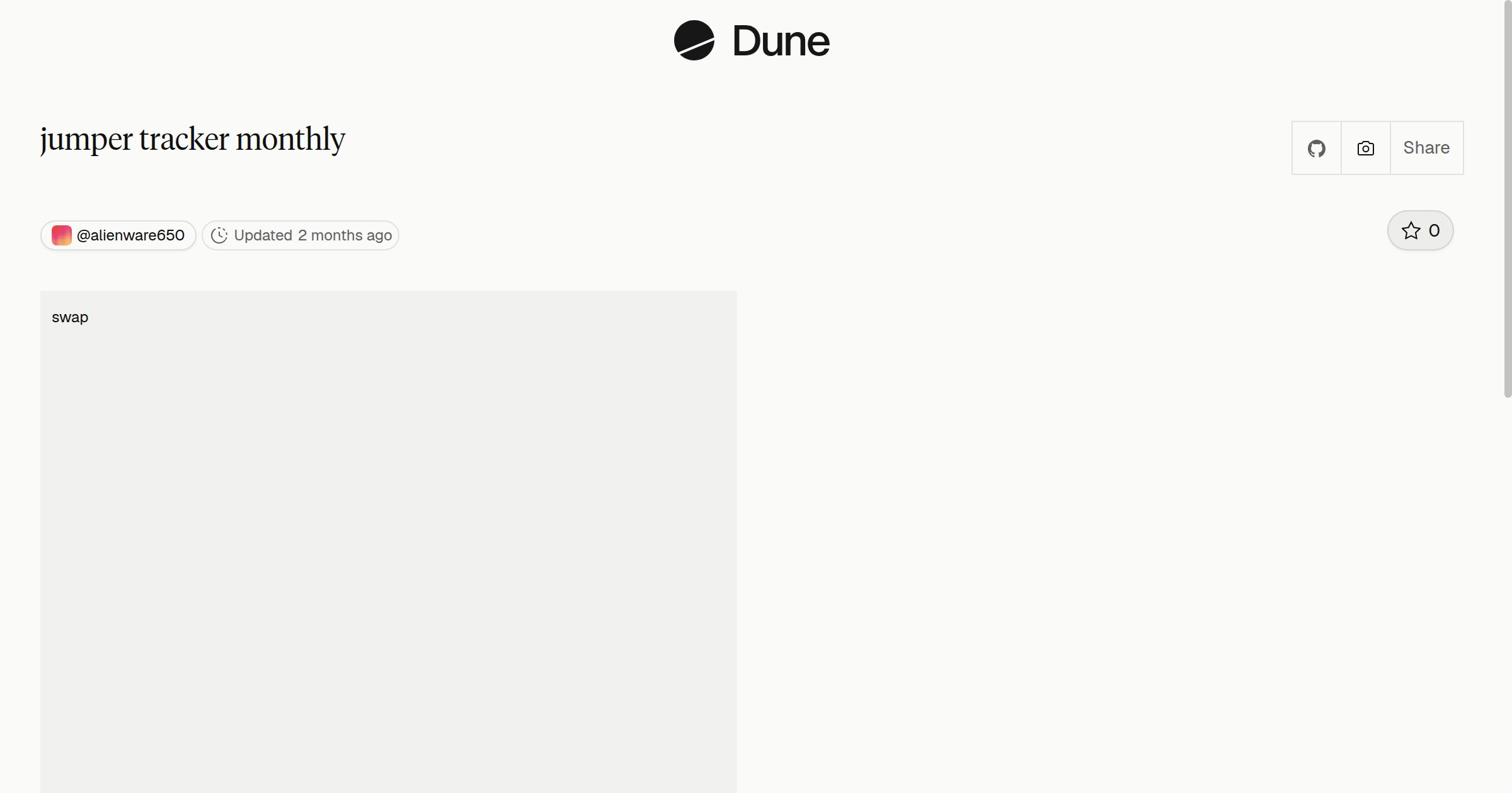 jumper tracker monthly | Dune