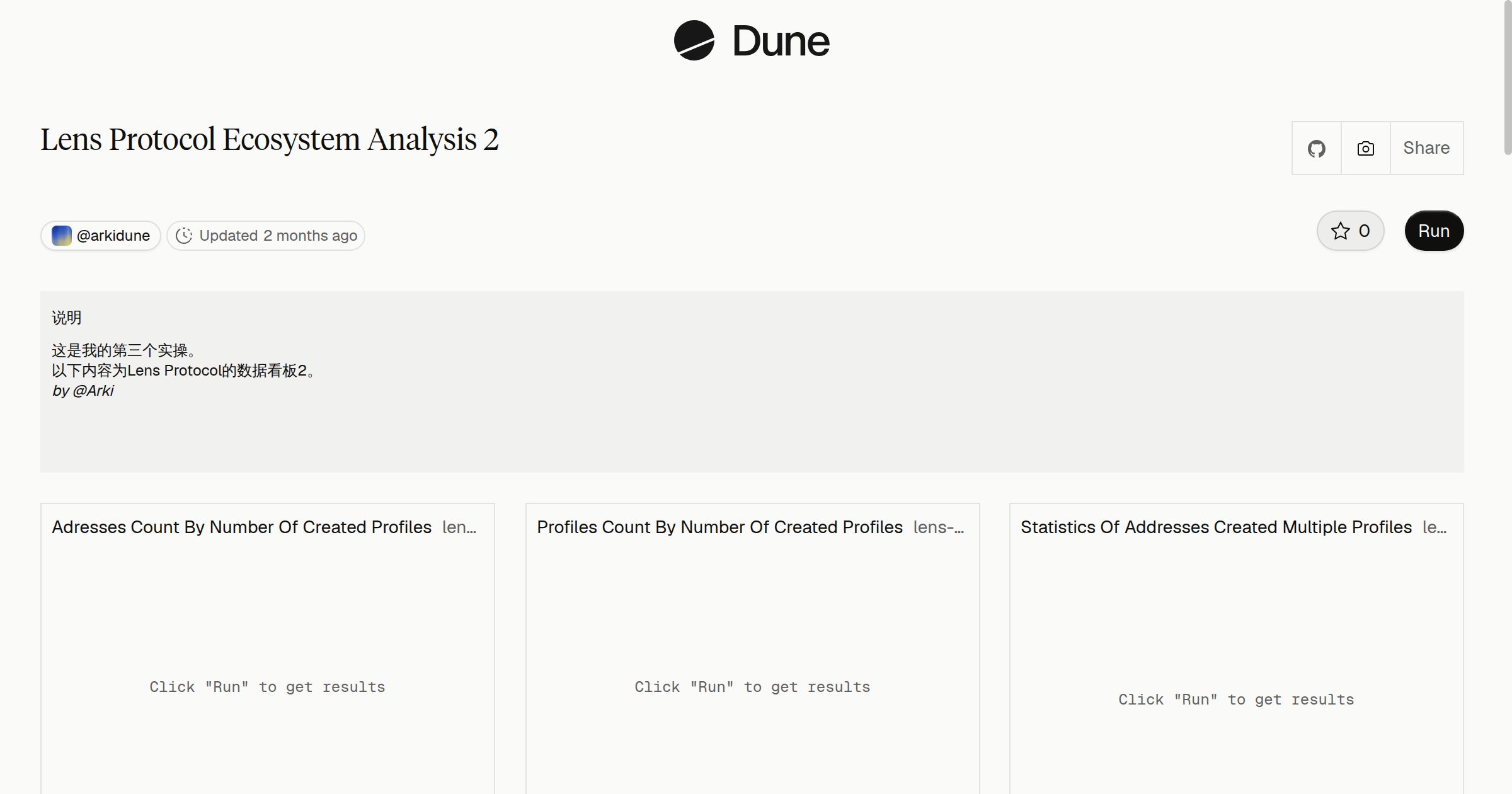 Lens Protocol Ecosystem Analysis 2 | Dune