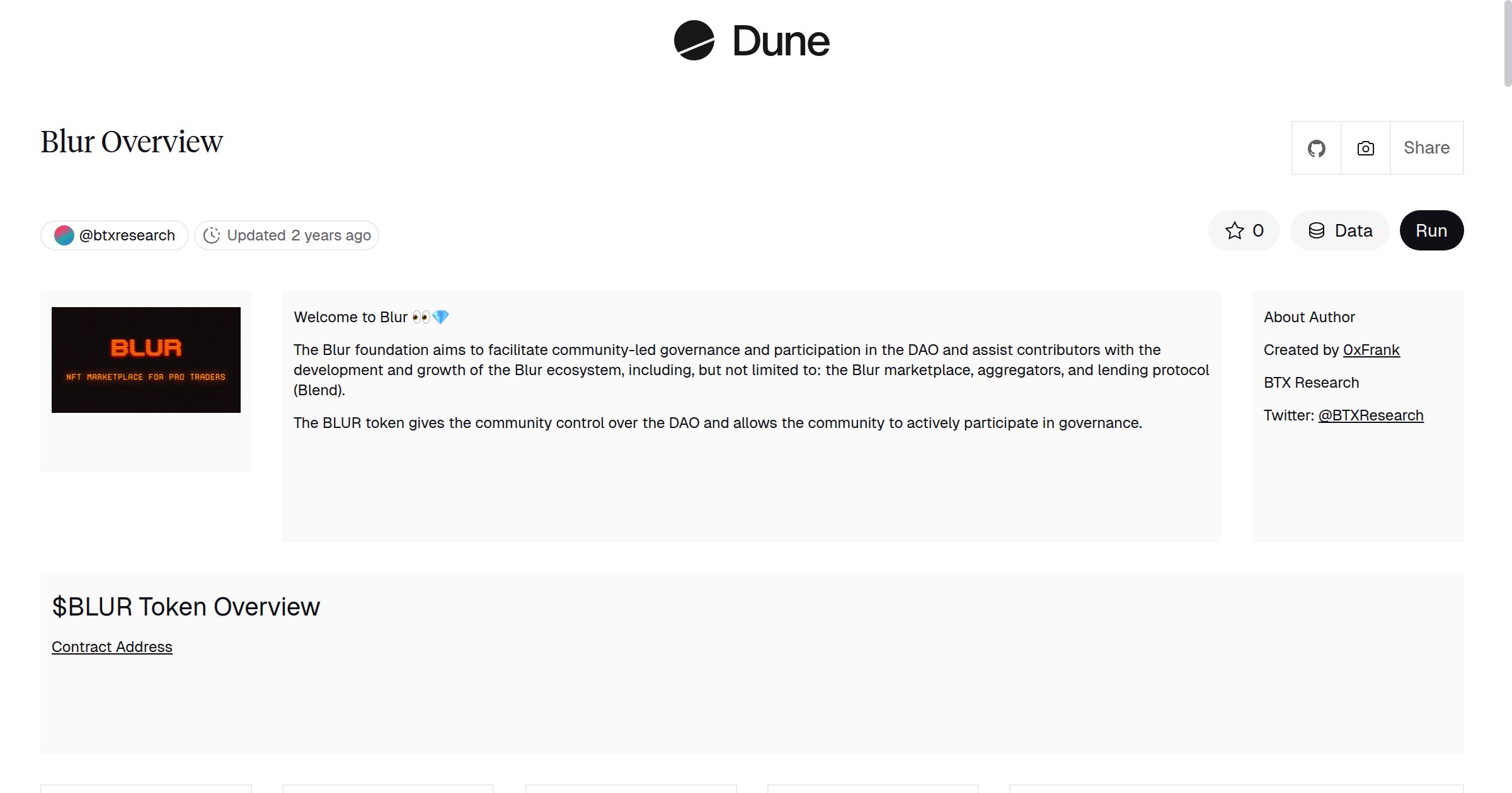 Blur Overview | Dune