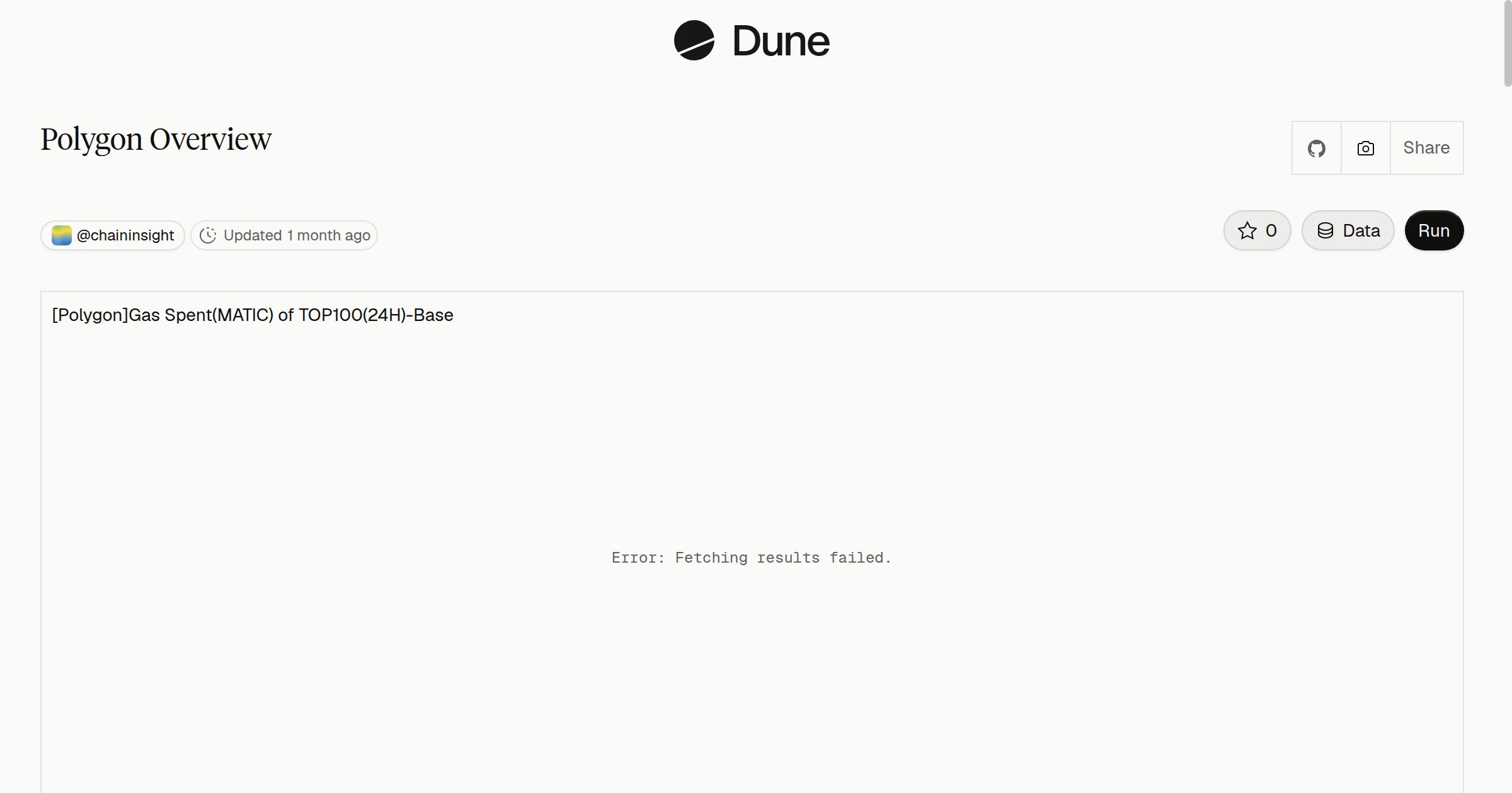 Polygon Overview | Dune