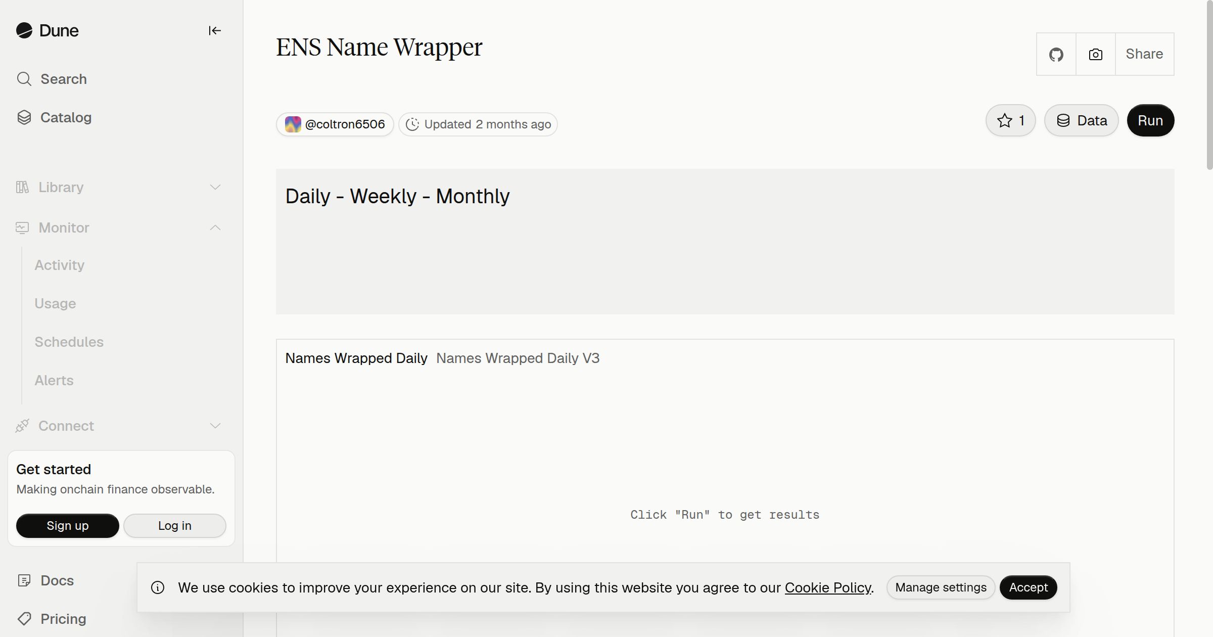 ENS Name Wrapper | Dune