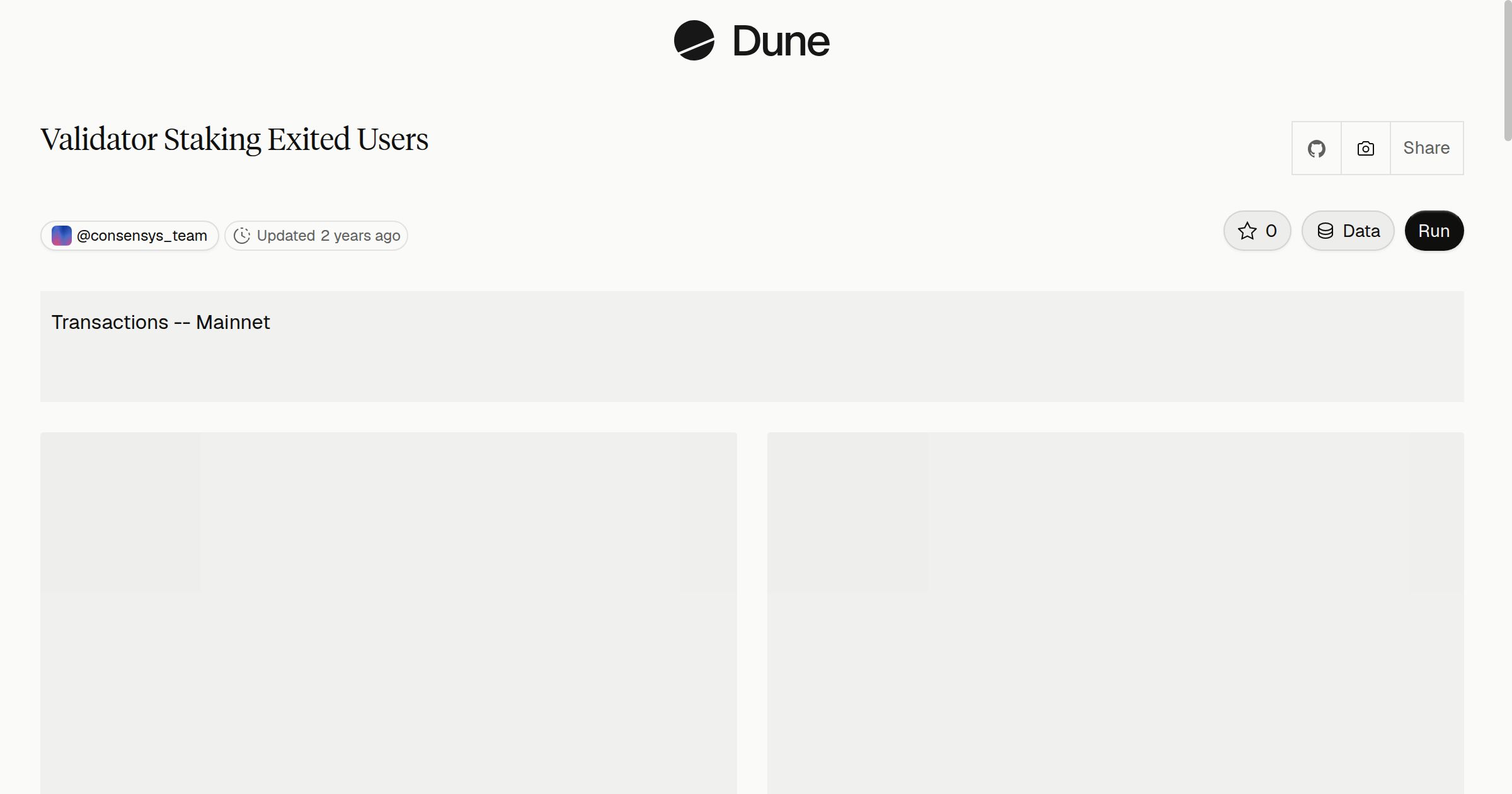 Validator Staking Exited Users
