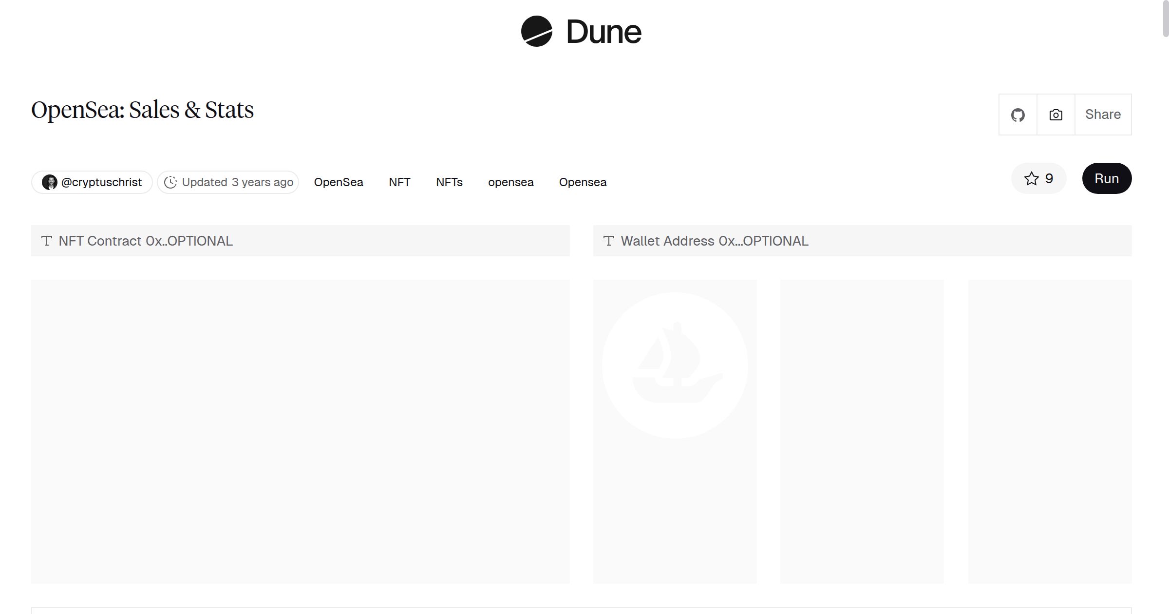 OpenSea: Sales & Stats