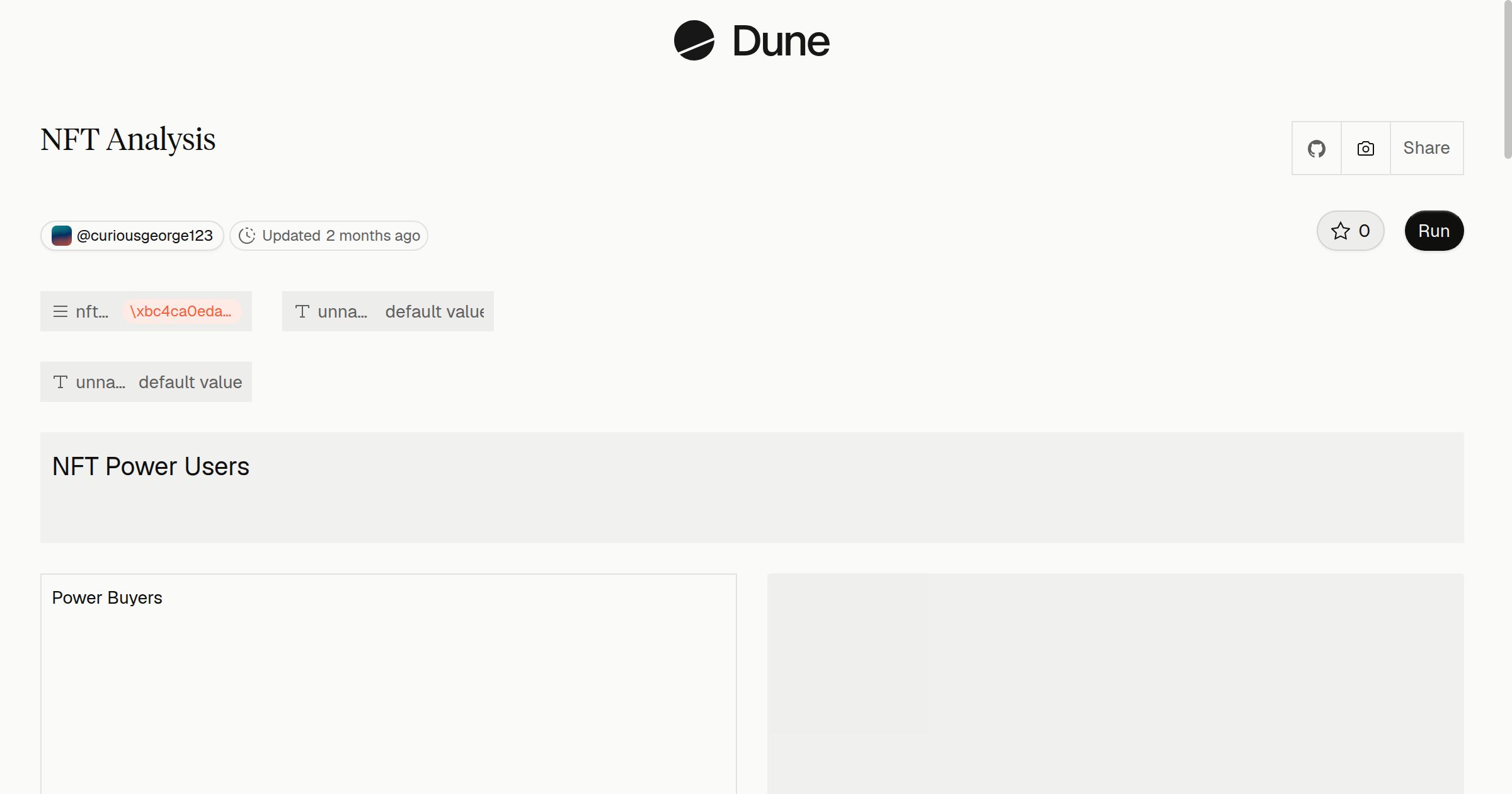 NFT Analysis | Dune