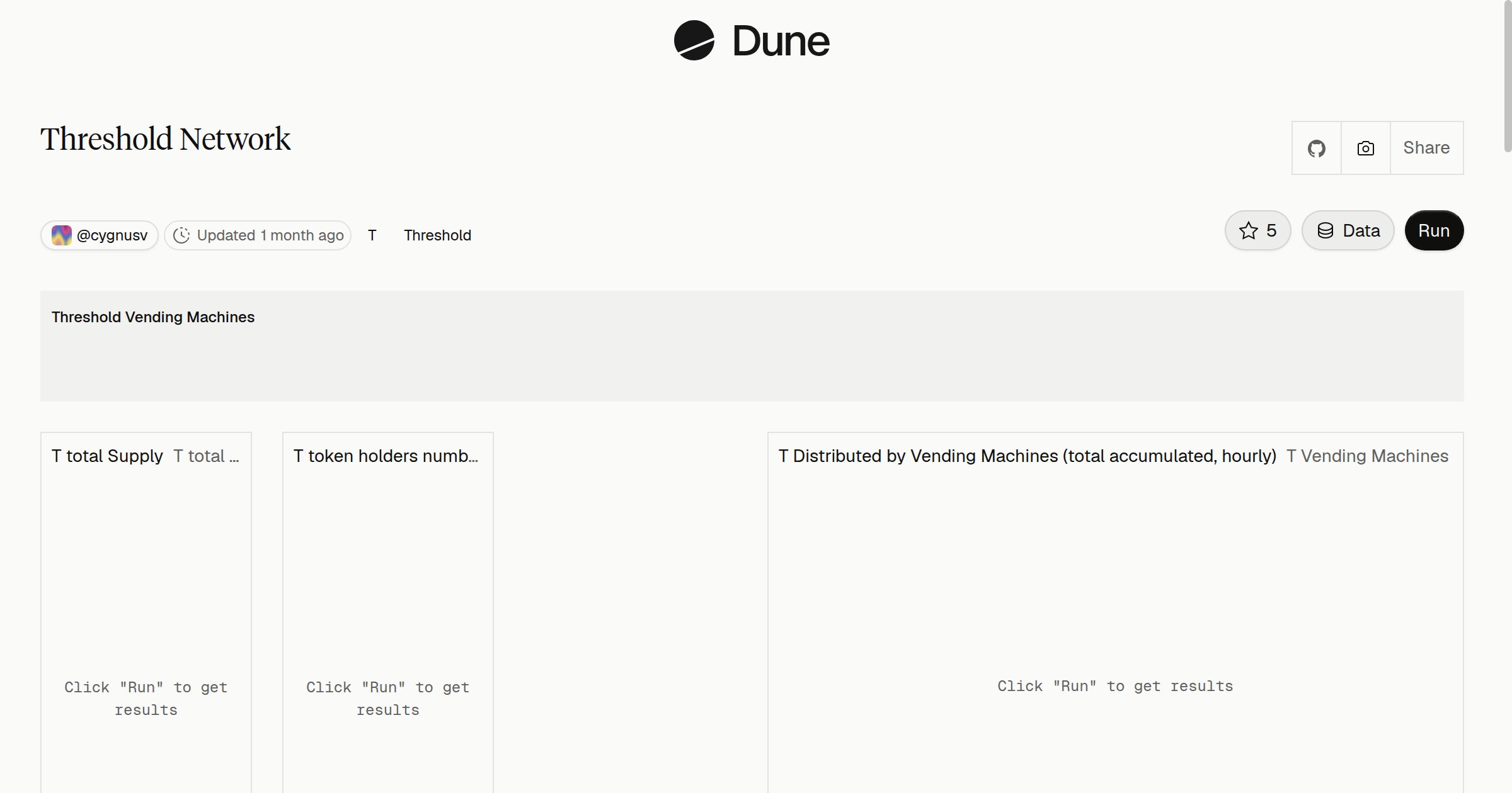 Threshold Network | Dune