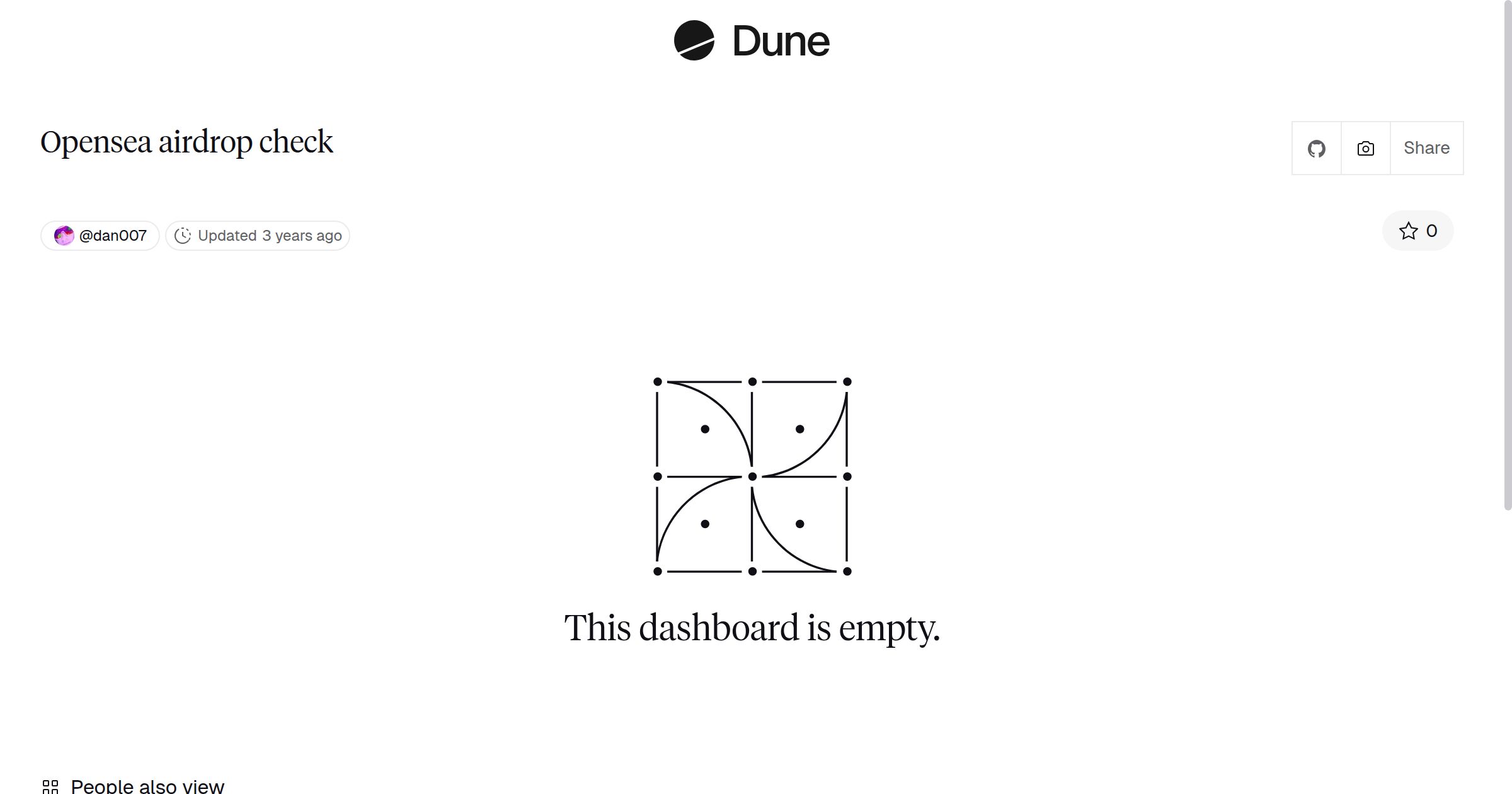 Opensea airdrop check | Dune