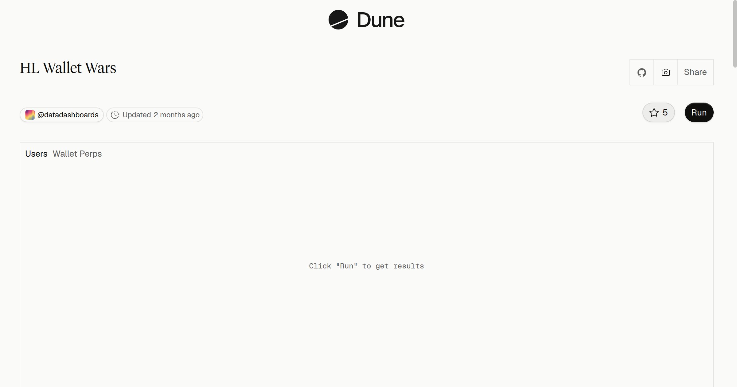HL Wallet Wars | Dune