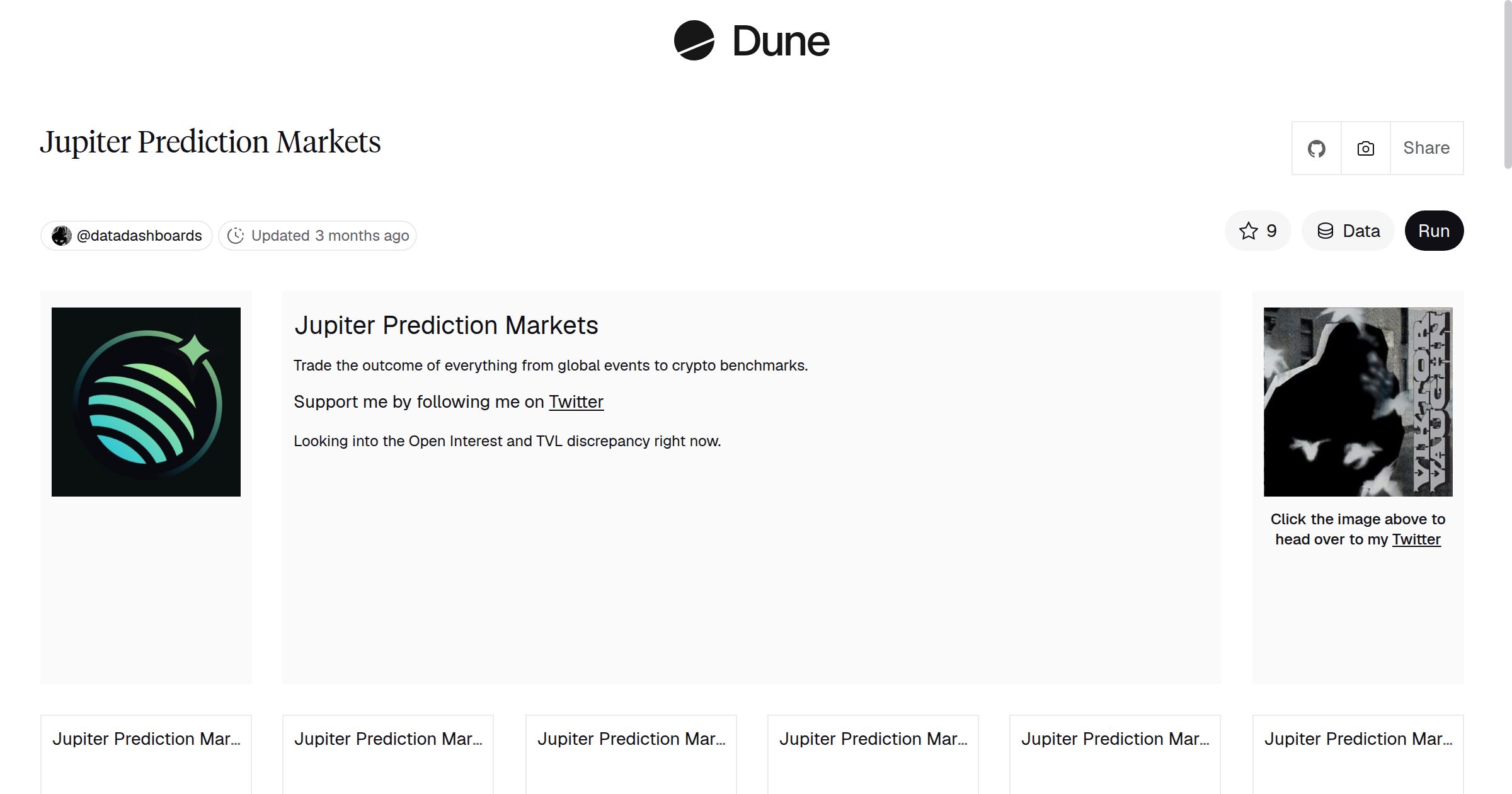 Jupiter Prediction Markets (Powered by Kalshi) | Dune