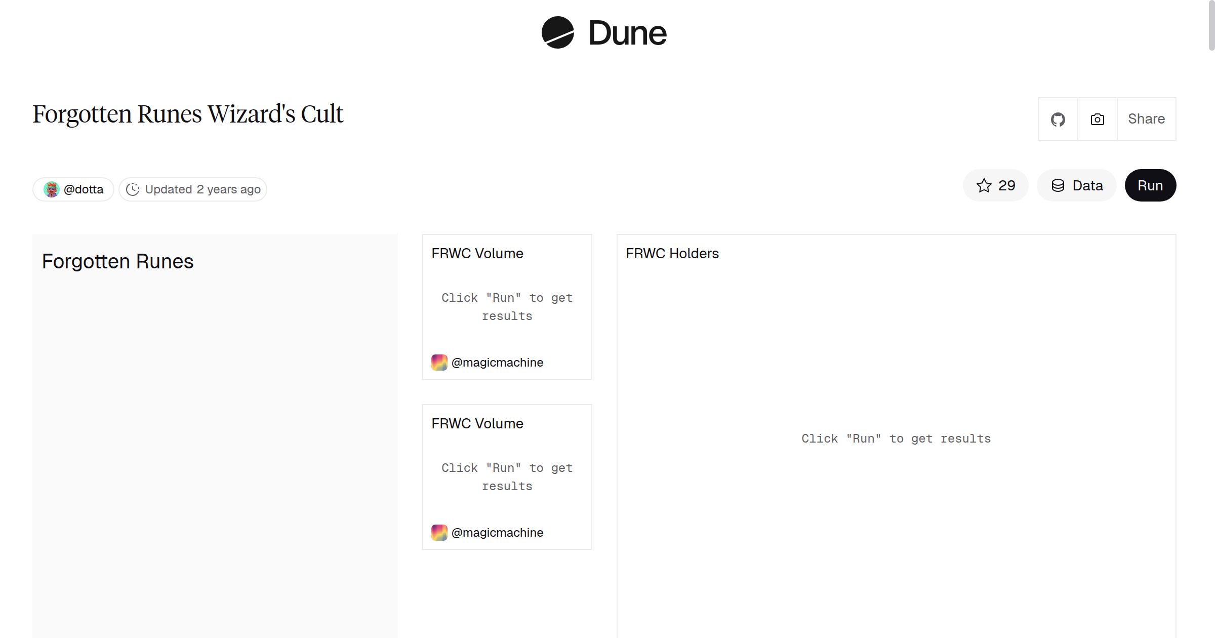 Forgotten Runes Wizard's Cult | Dune