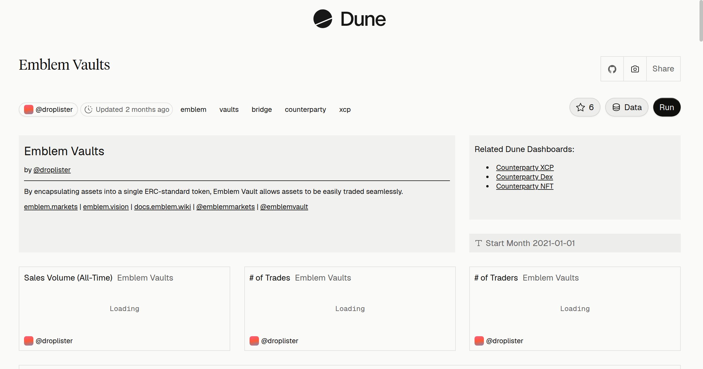 Emblem Vaults | Dune