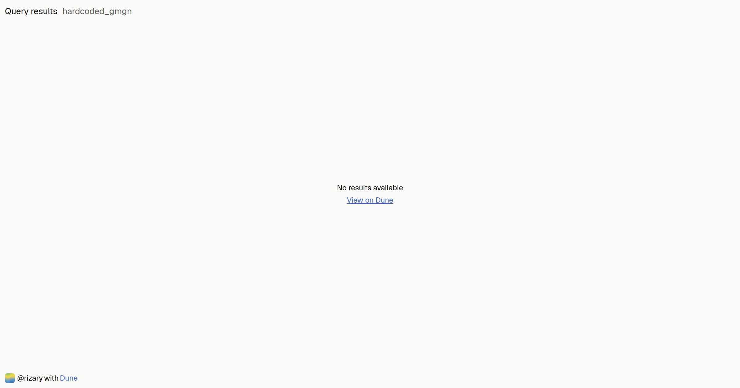 hardcoded_gmgn | Dune