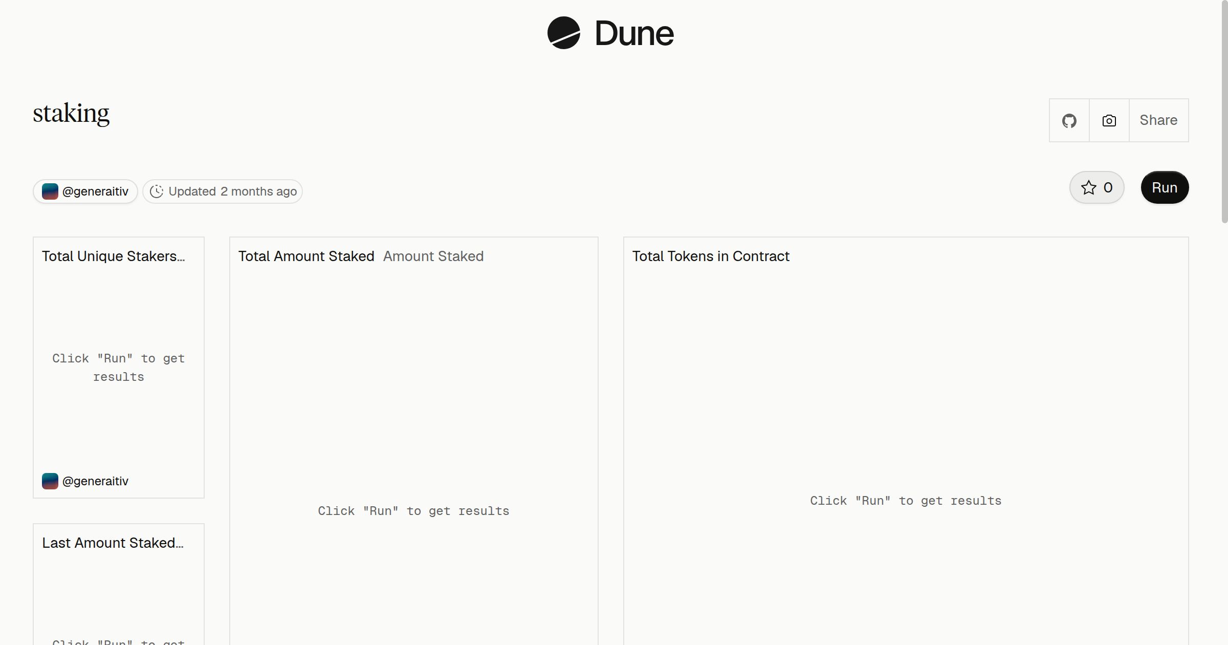 staking | Dune
