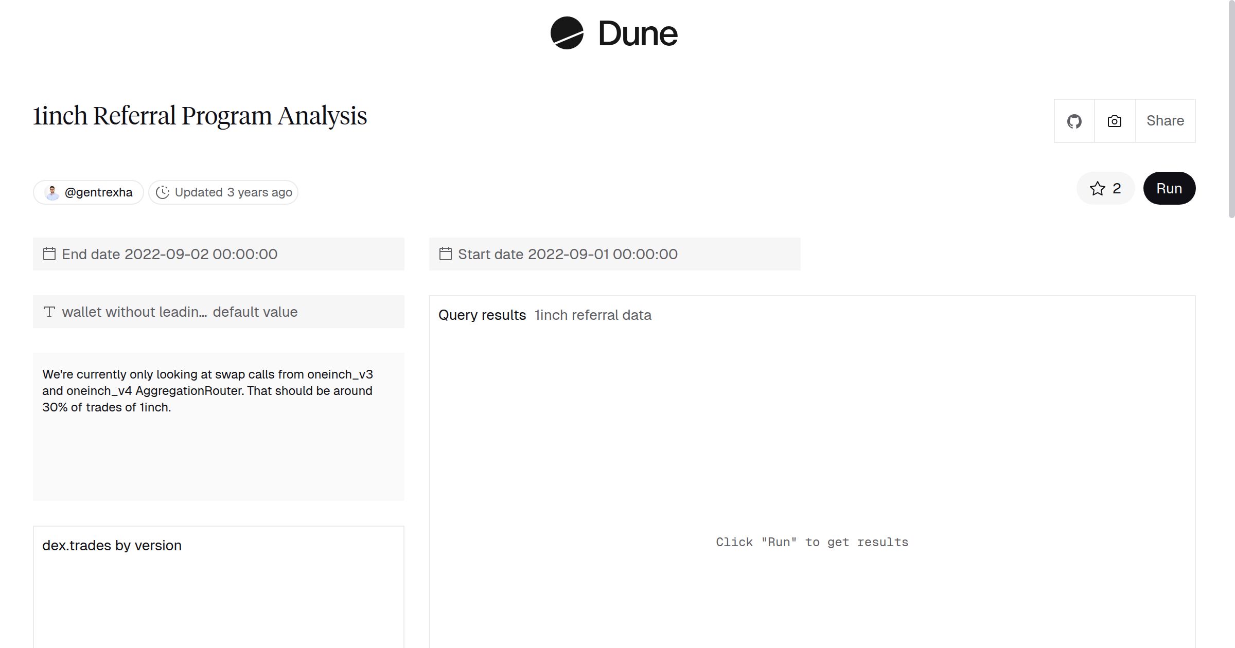 1inch Referral Program Analysis