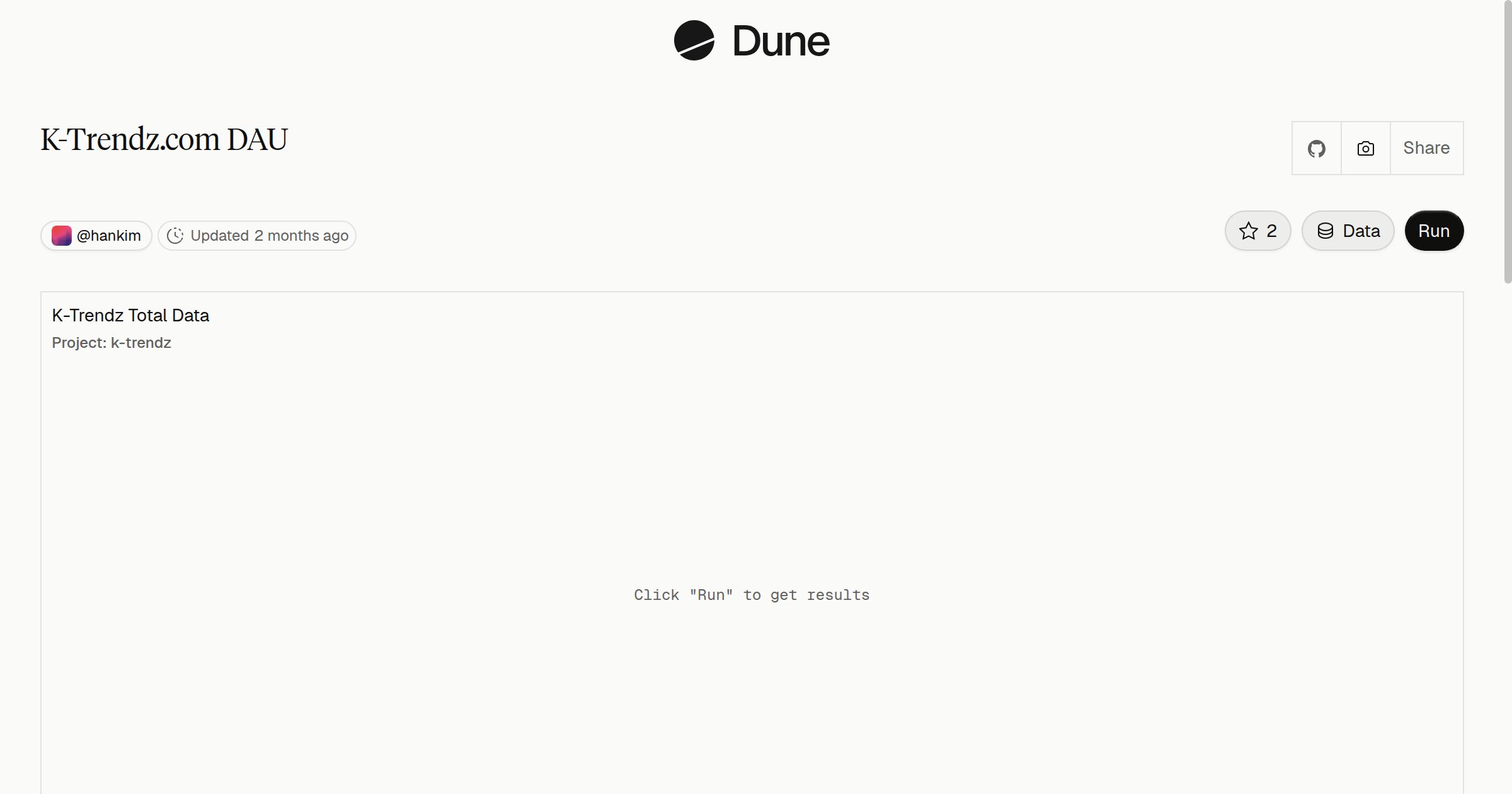 K-Trendz.com DAU | Dune