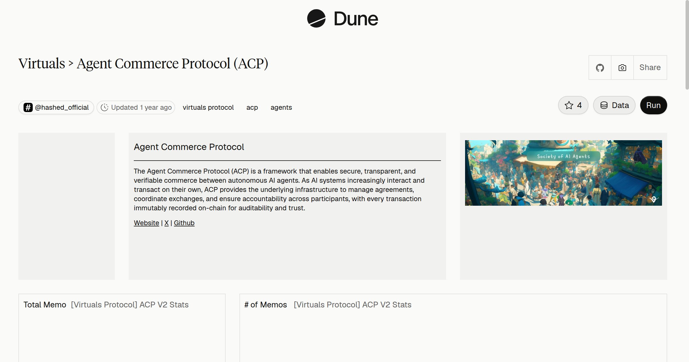 Virtuals > Agent Commerce Protocol (ACP) | Dune