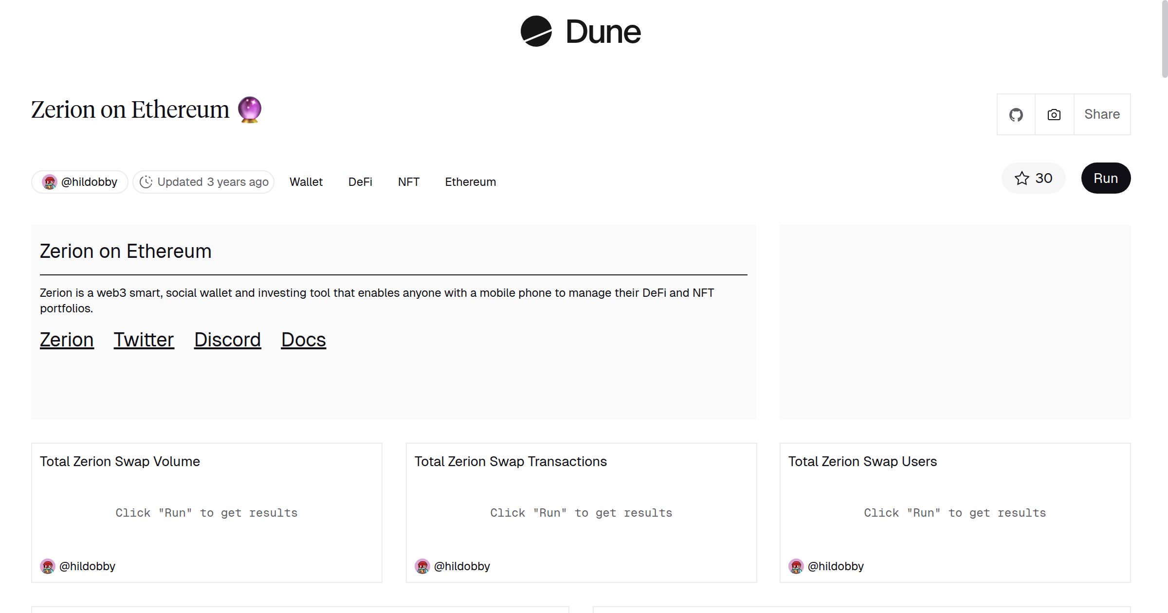 Zerion on Ethereum 🔮