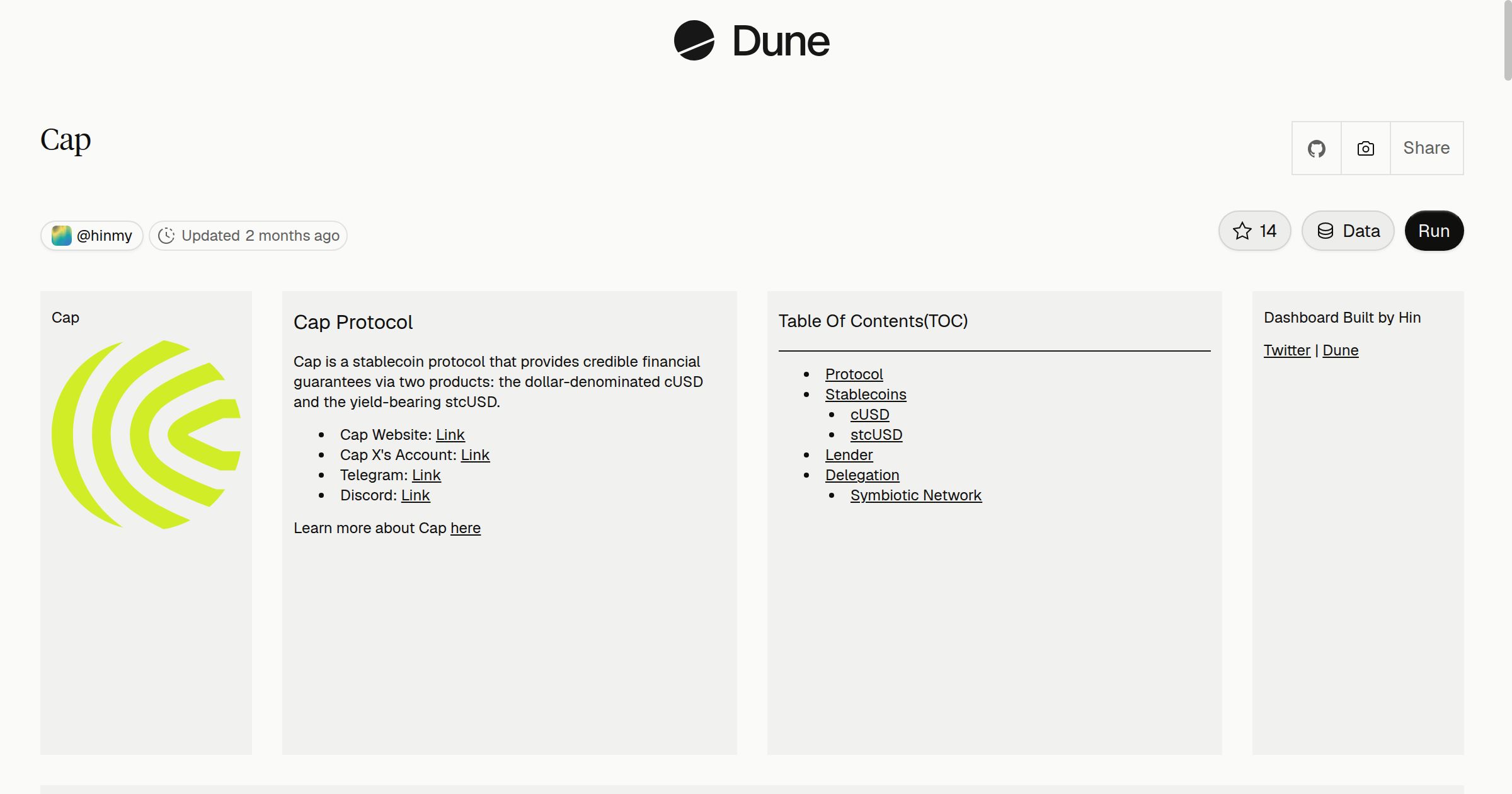 Cap | Dune