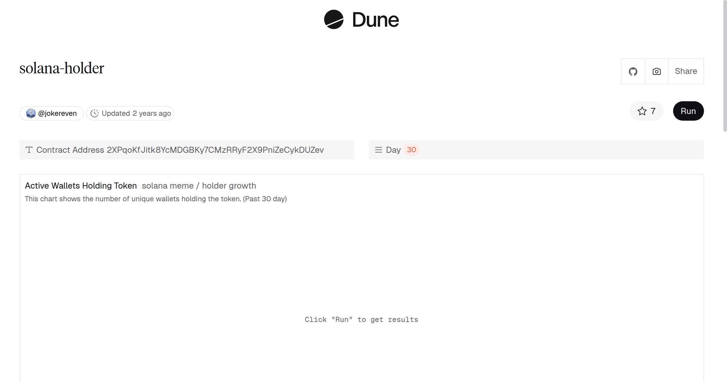 solana-holder | Dune