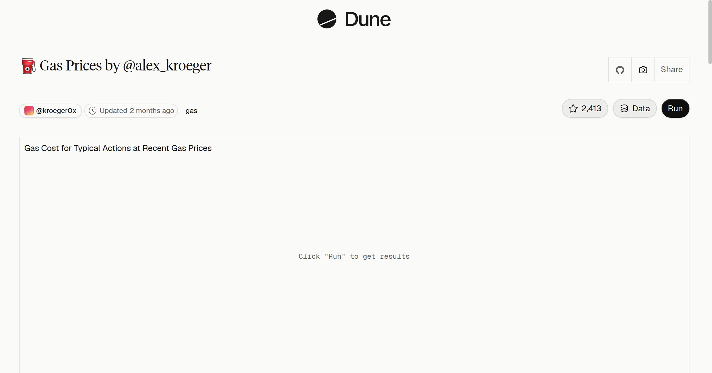 ⛽ Gas Prices by @alex_kroeger | Dune
