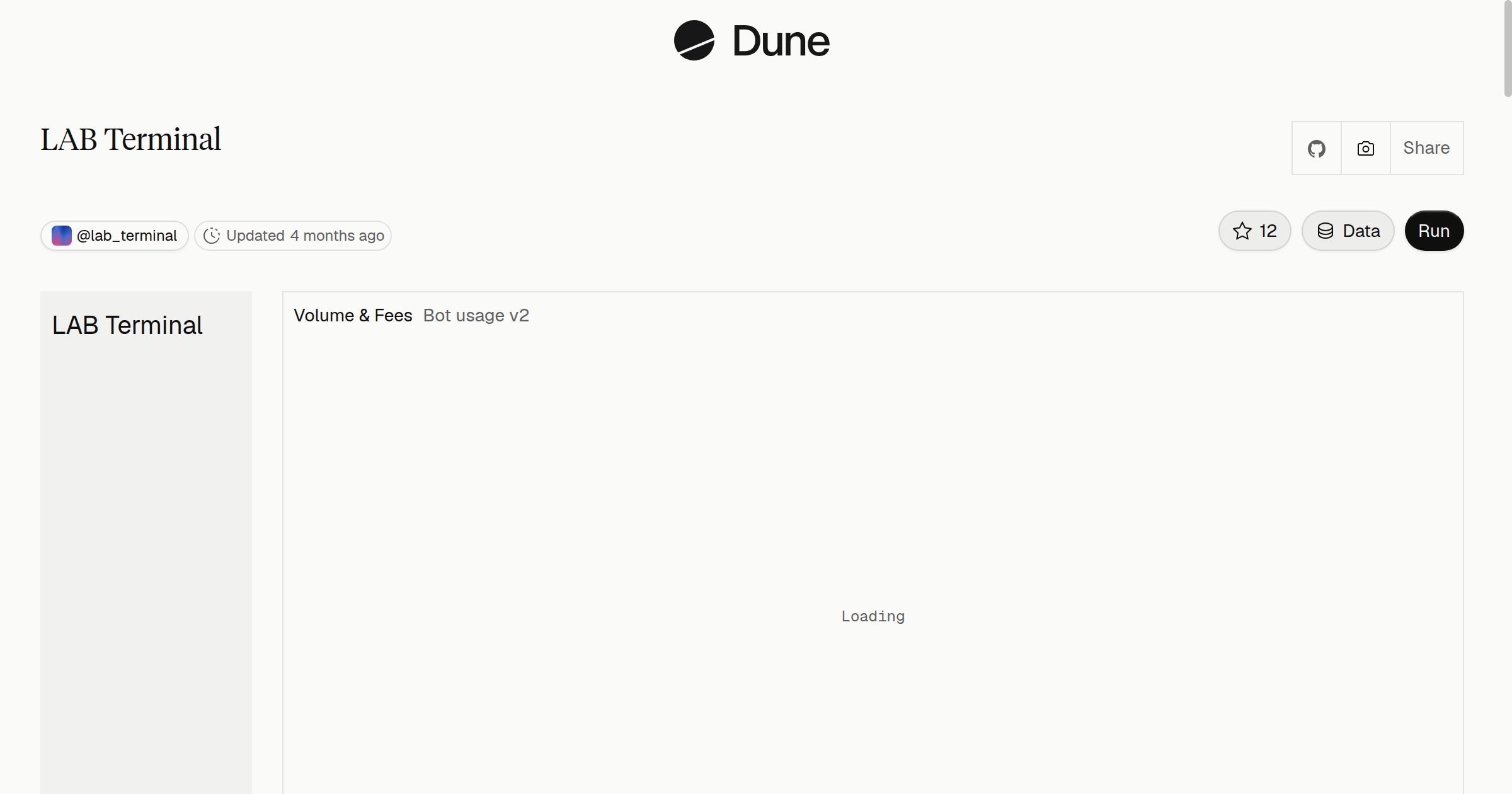 LAB Terminal | Dune