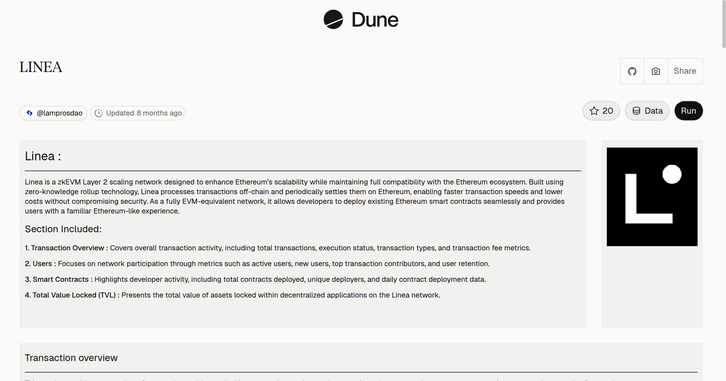 LINEA | Dune