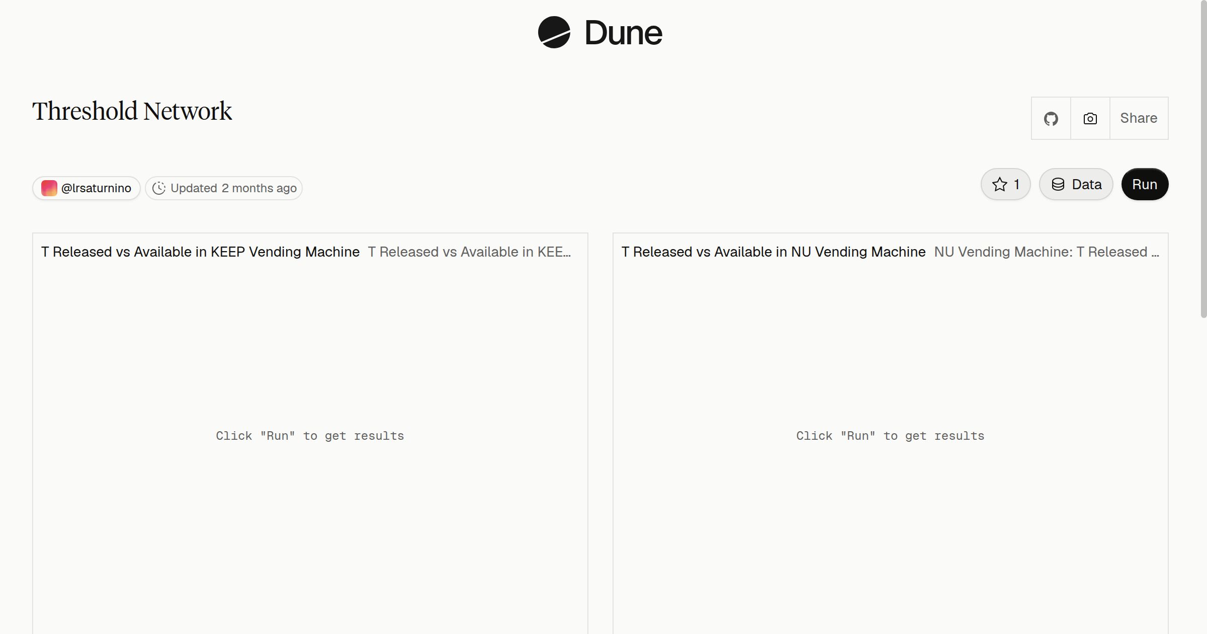 Threshold Network | Dune