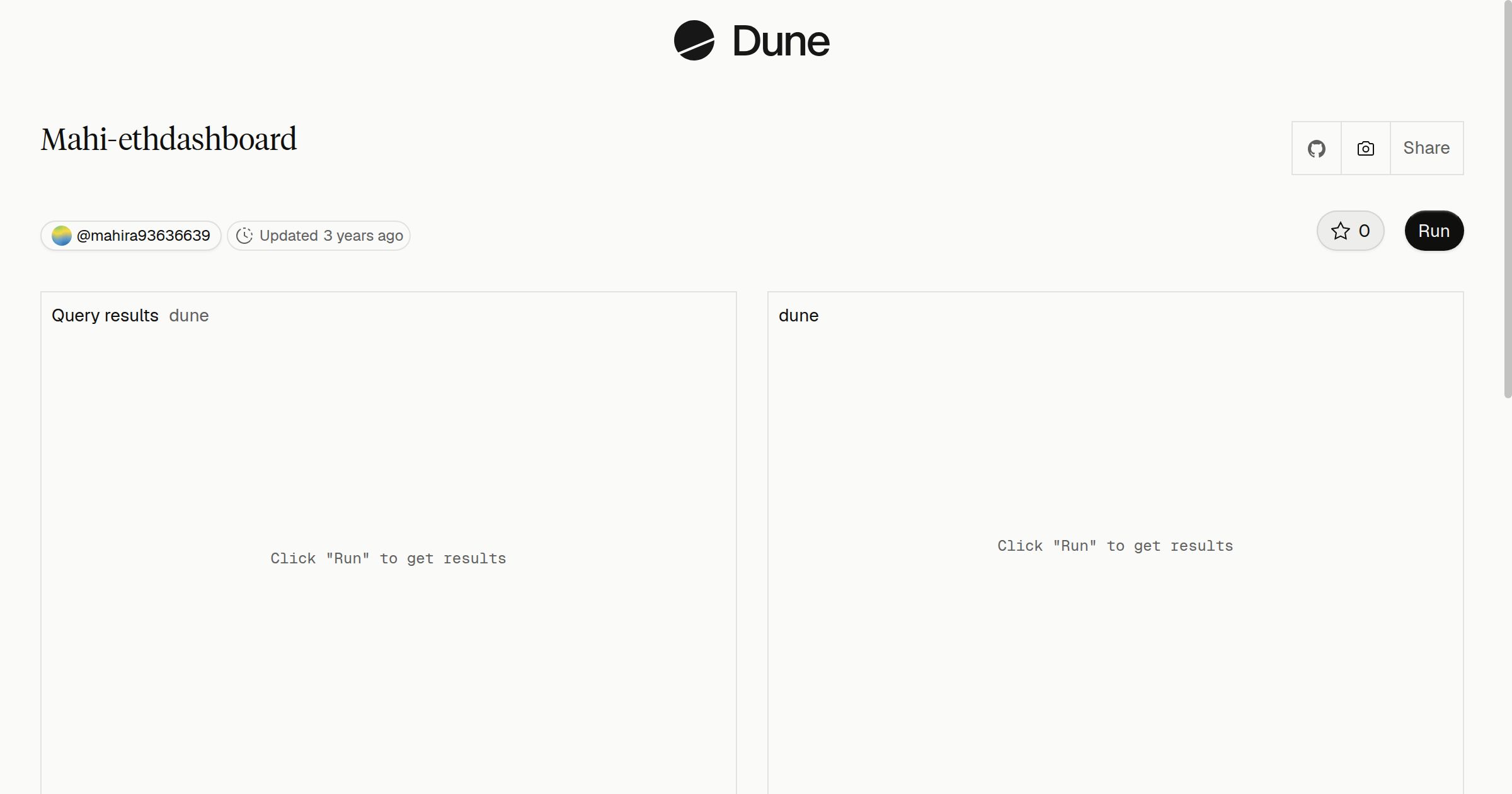 Mahi-ethdashboard | Dune