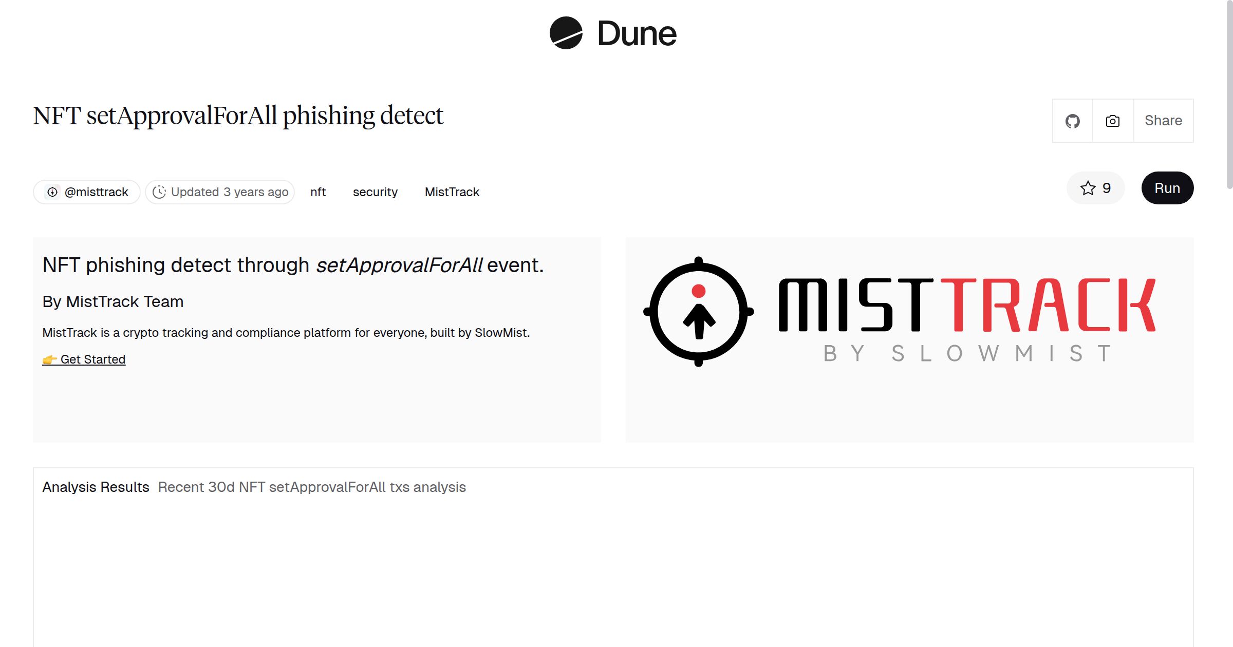 NFT setApprovalForAll phishing detect