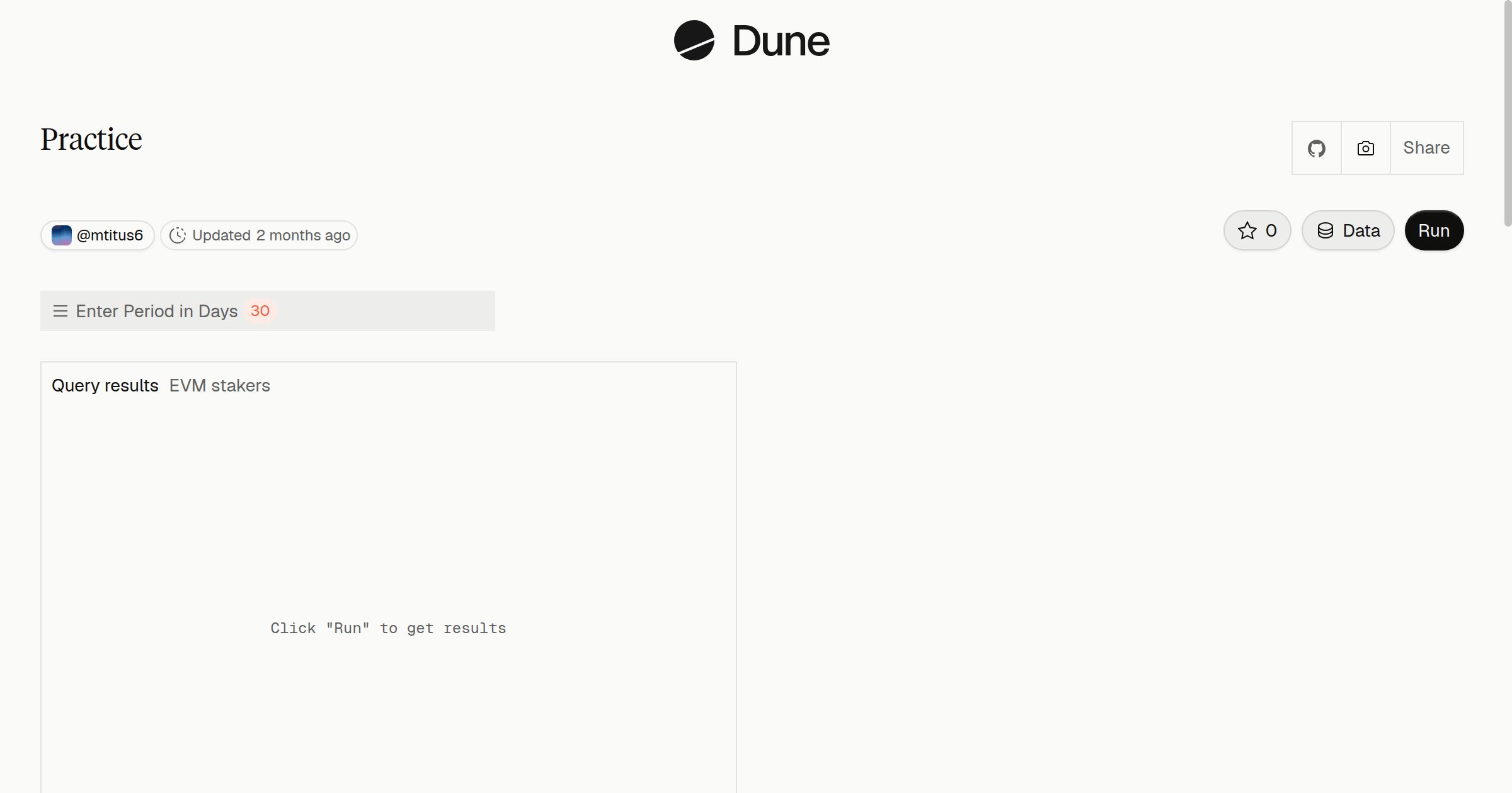 Practice | Dune