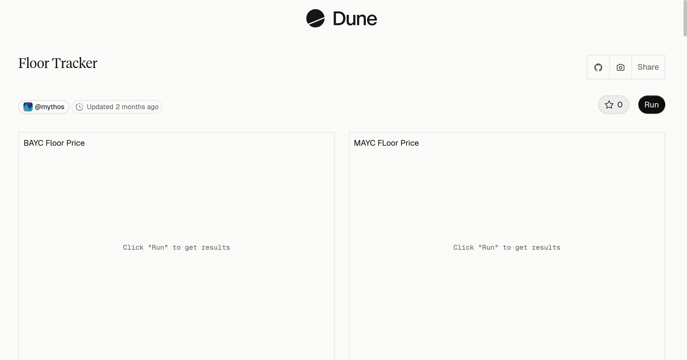 Floor Tracker | Dune