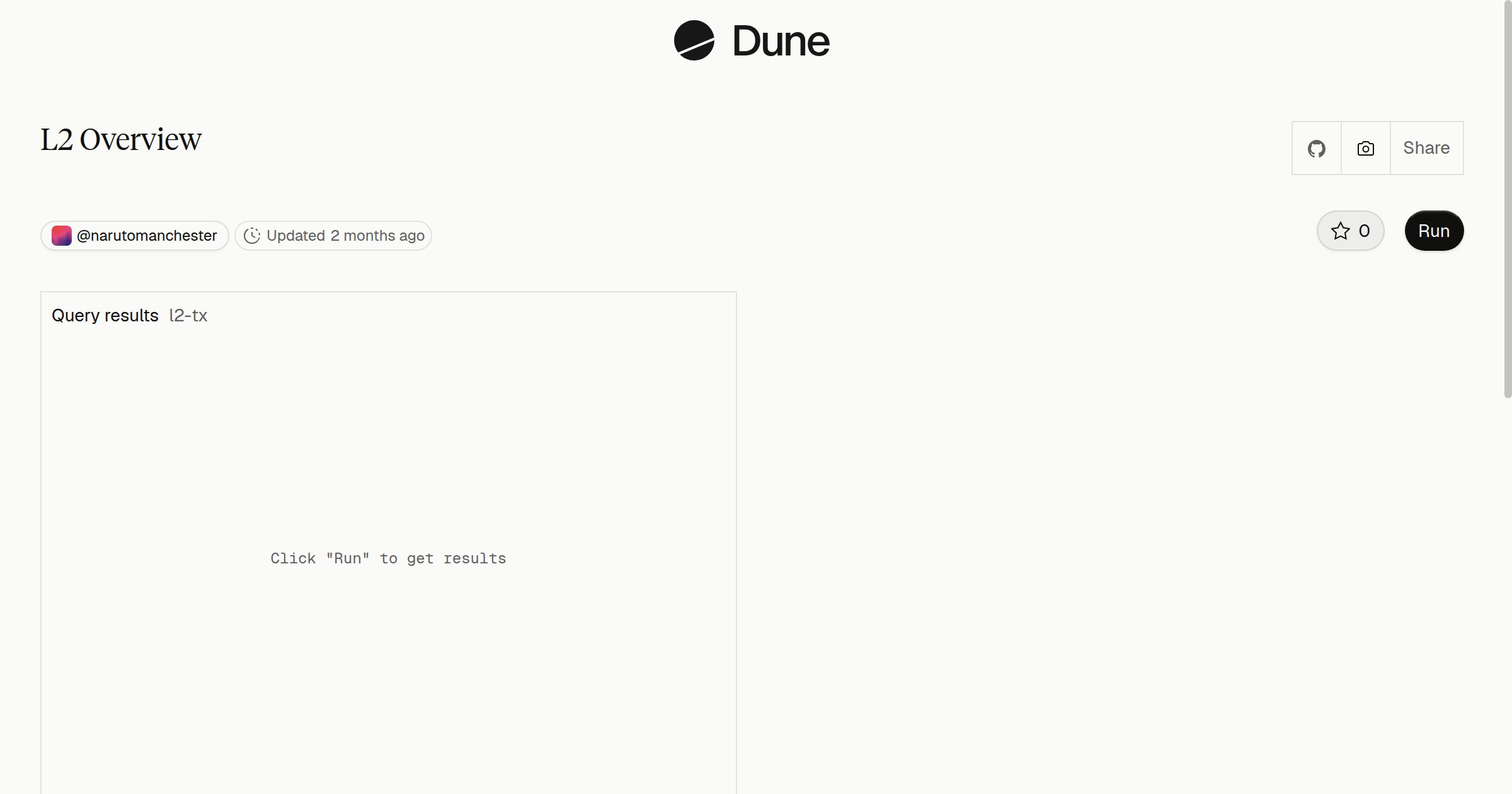 L2 Overview | Dune