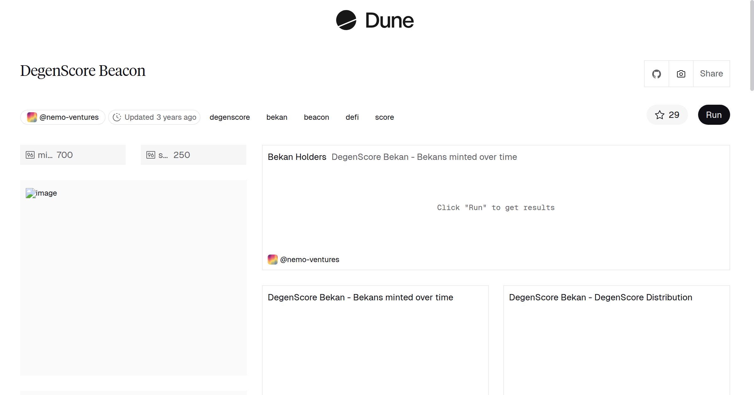 DegenScore Beacon | Dune