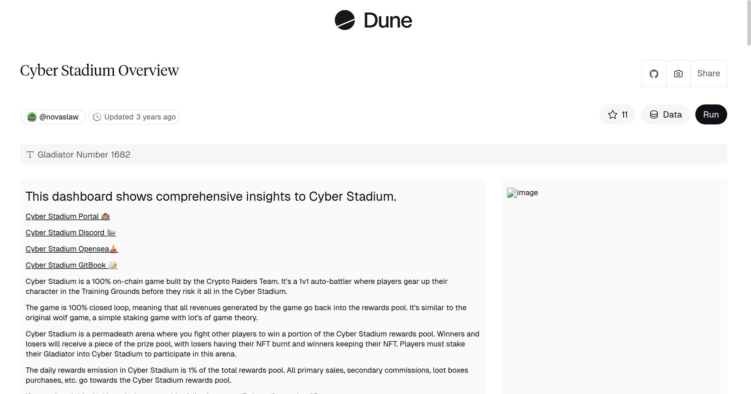 Cyber Stadium Overview | Dune
