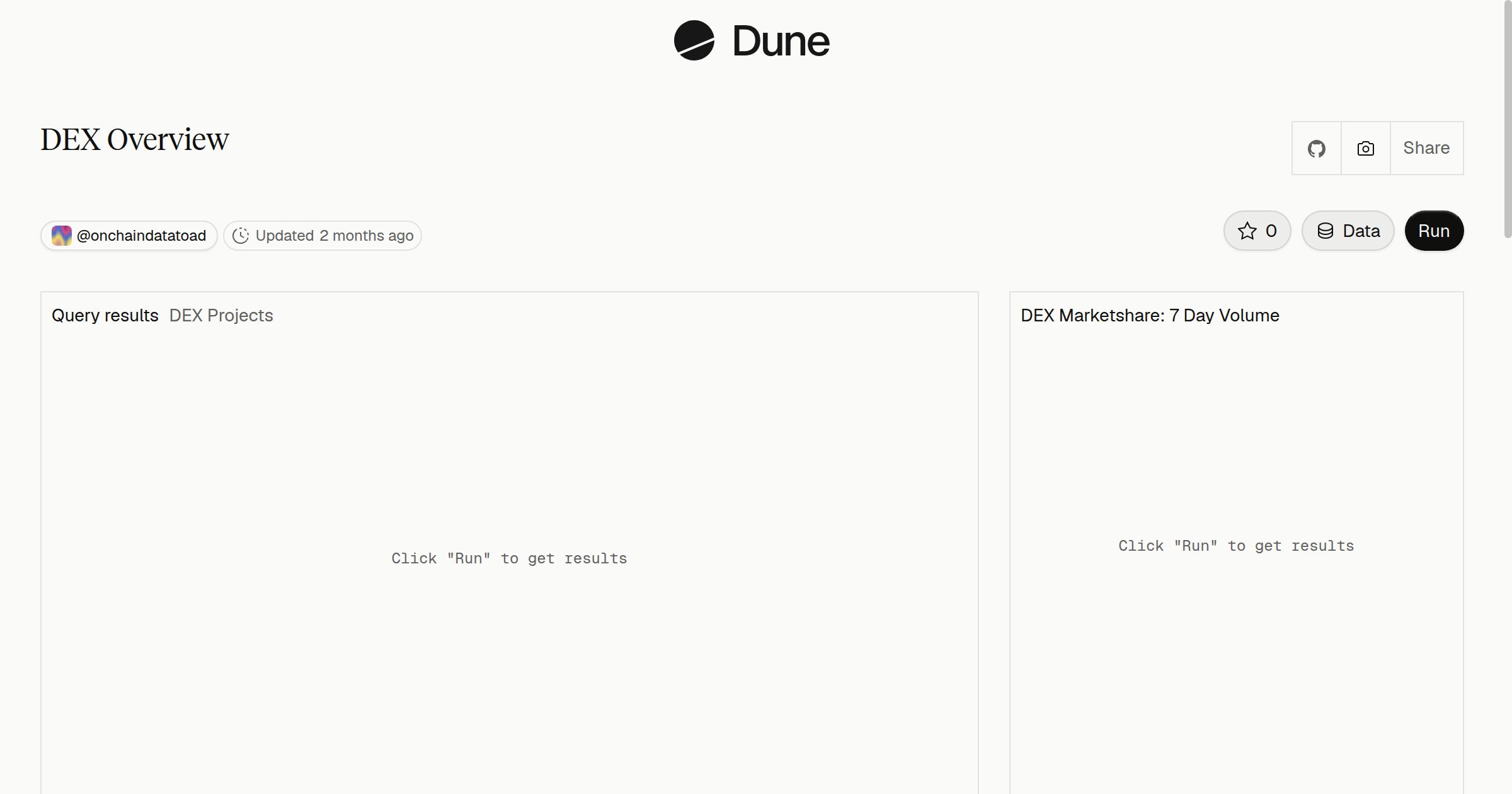 DEX Overview