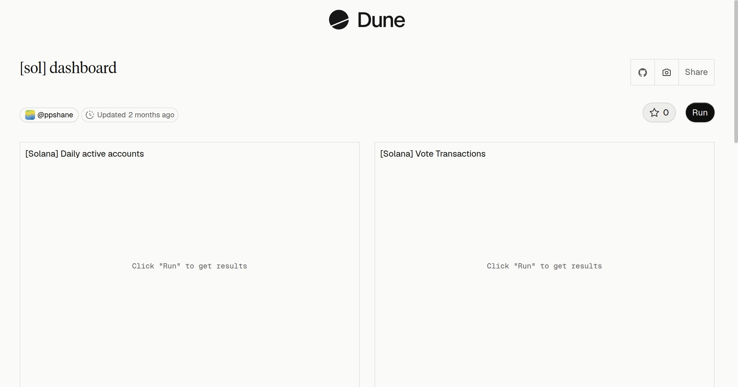 [sol] dashboard | Dune