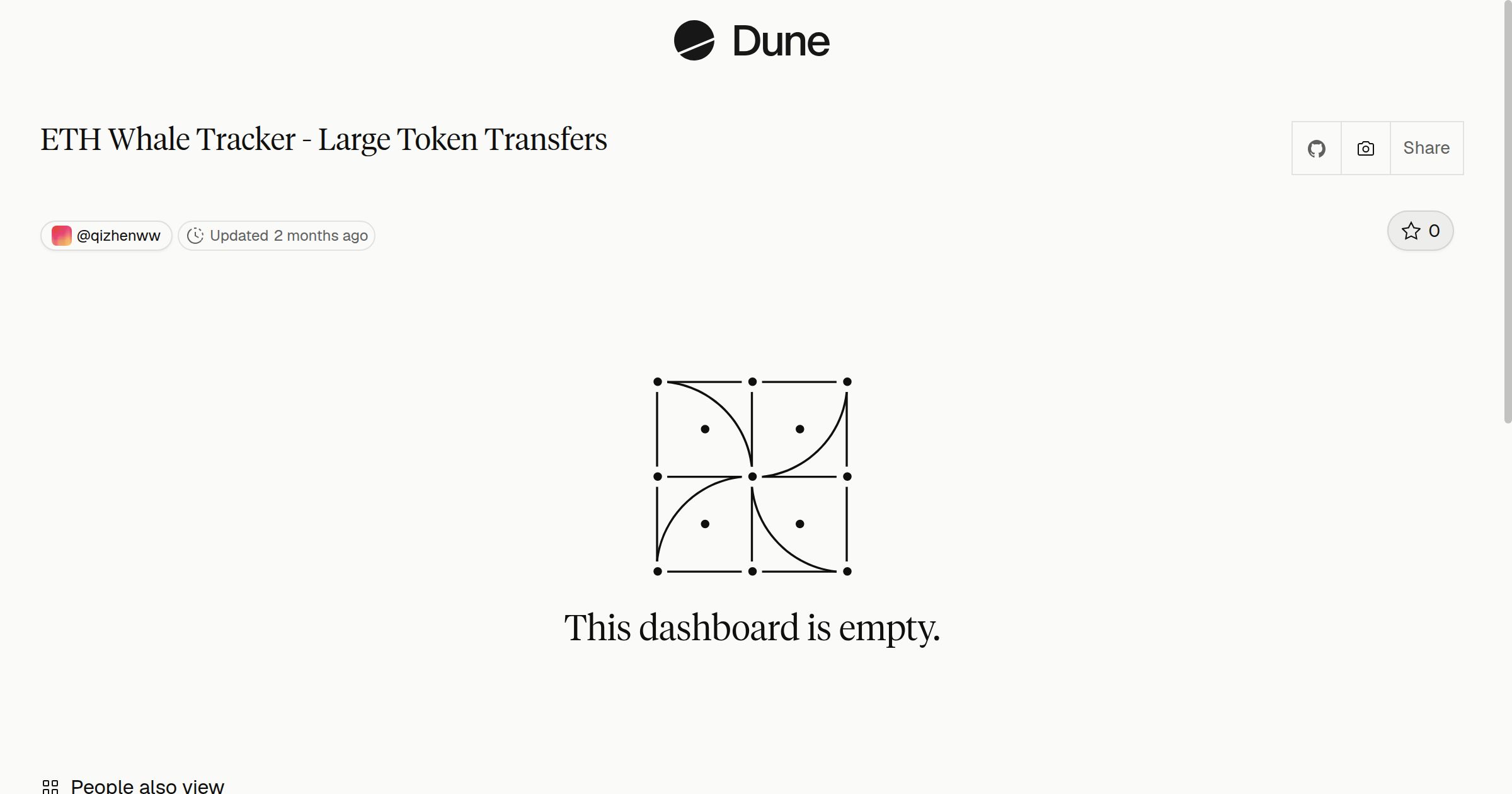 ETH Whale Tracker - Large Token Transfers | Dune