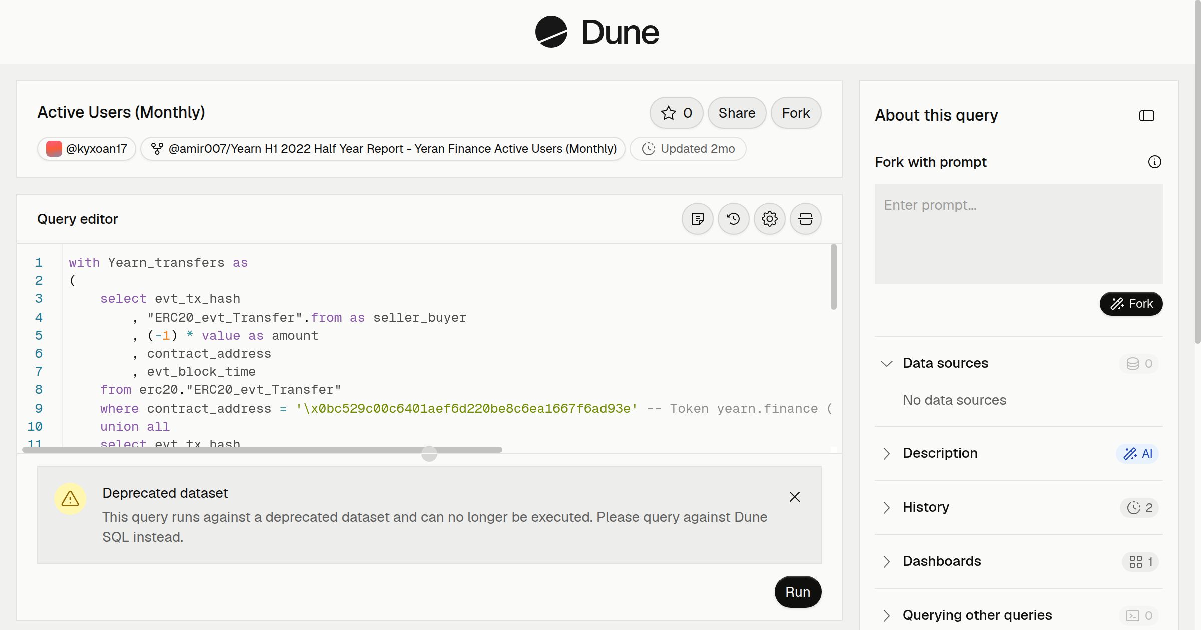 Active Users (Monthly) | Dune
