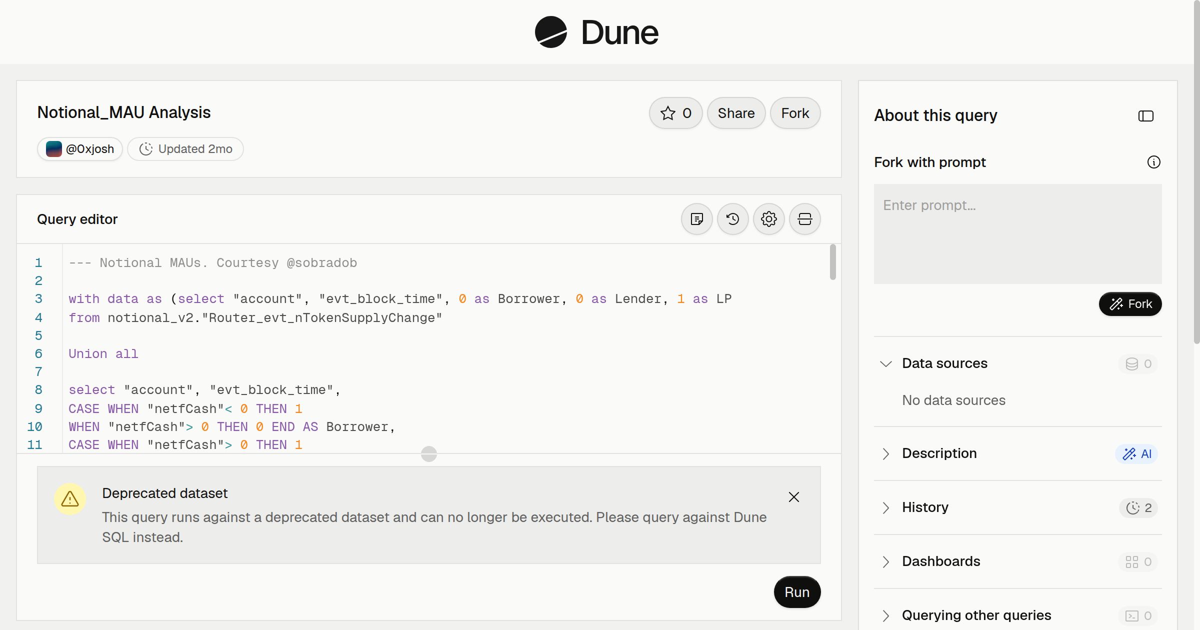 Notional_MAU Analysis | Dune