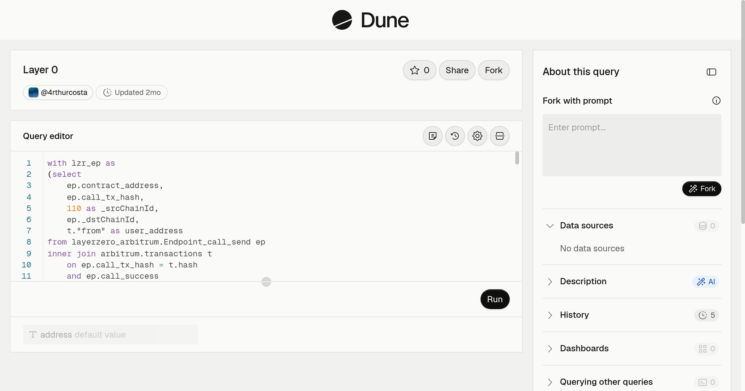 Layer 0 | Dune