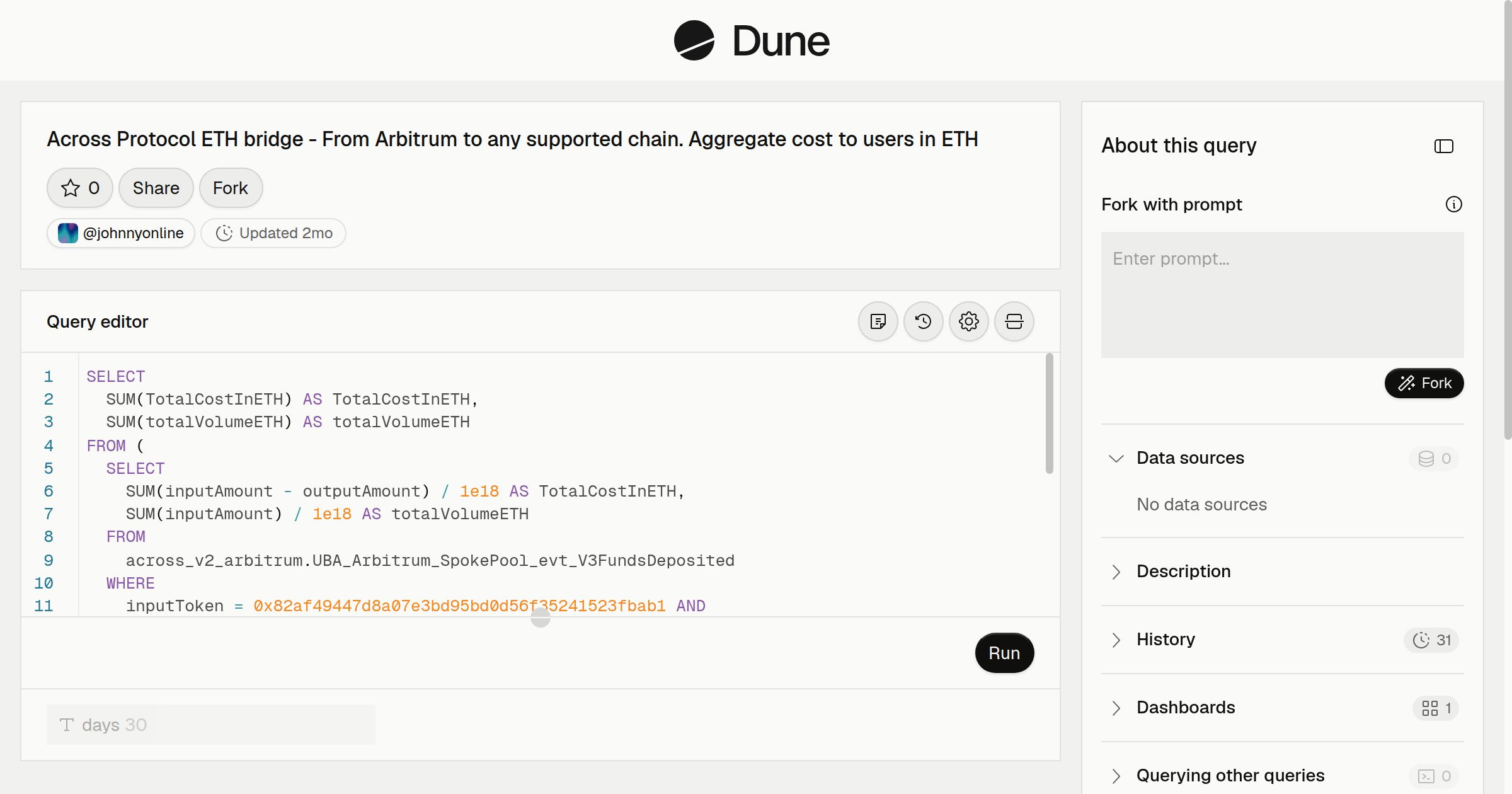 Across Protocol ETH bridge - From Arbitrum to any supported chain ...