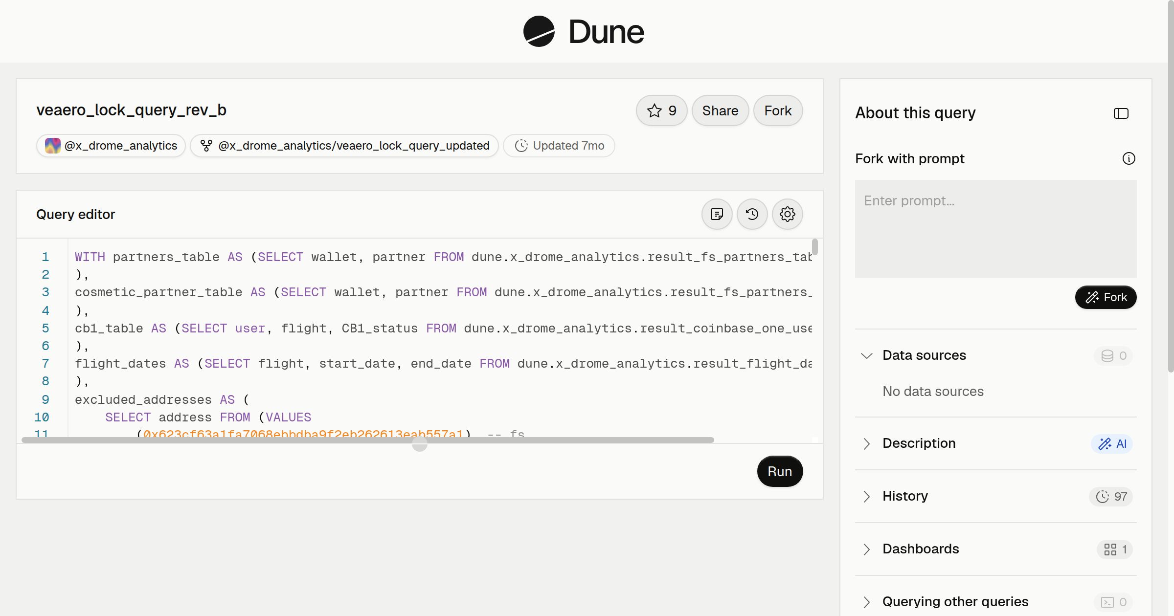 veaero_lock_query_rev_b | Dune