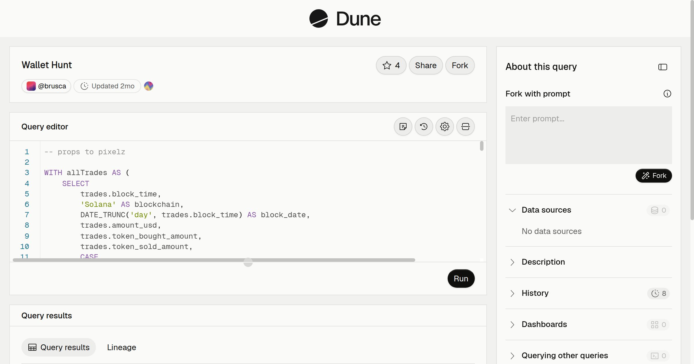 Wallet Hunt | Dune
