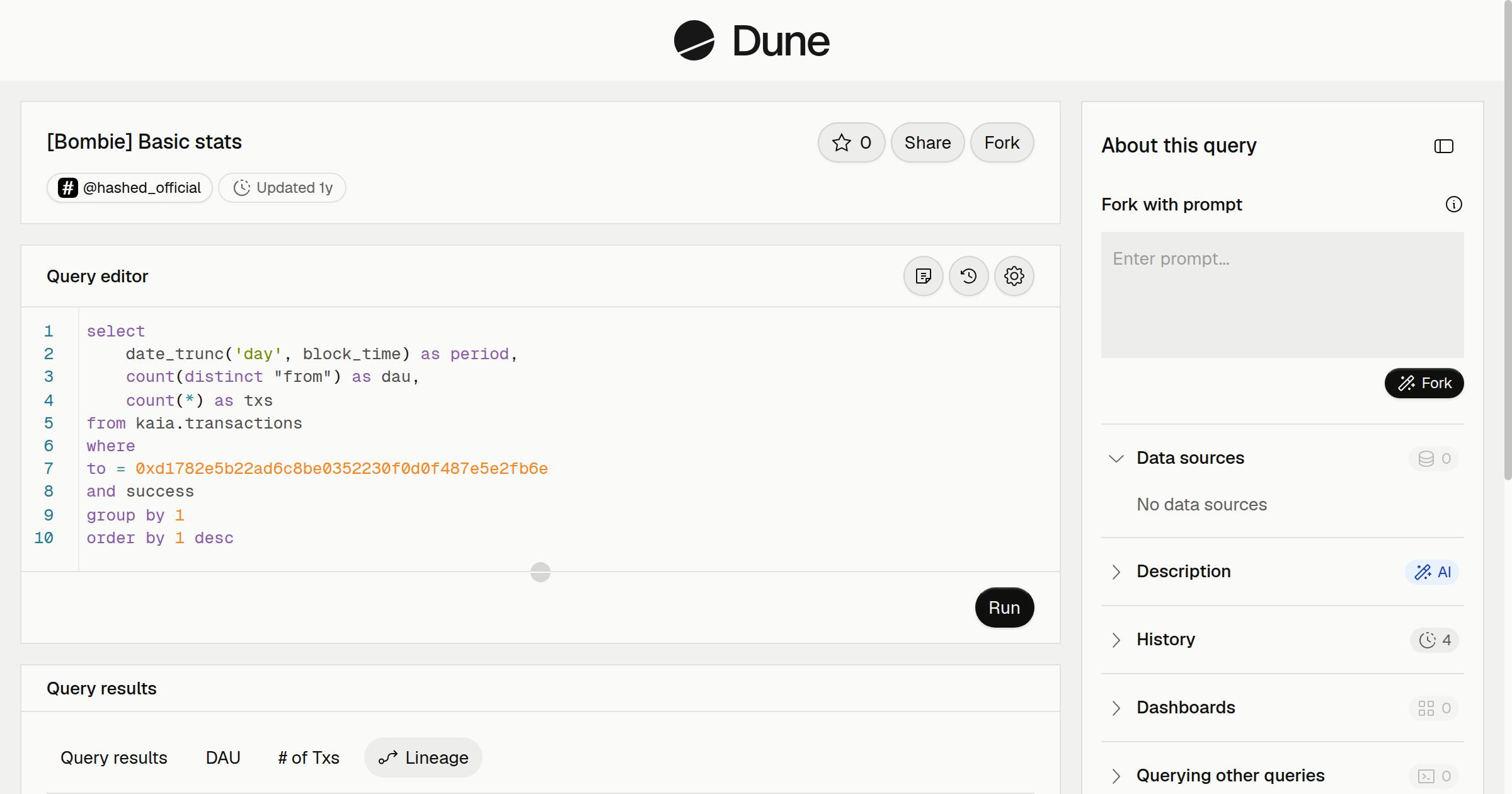 [Bombie] Basic stats | Dune