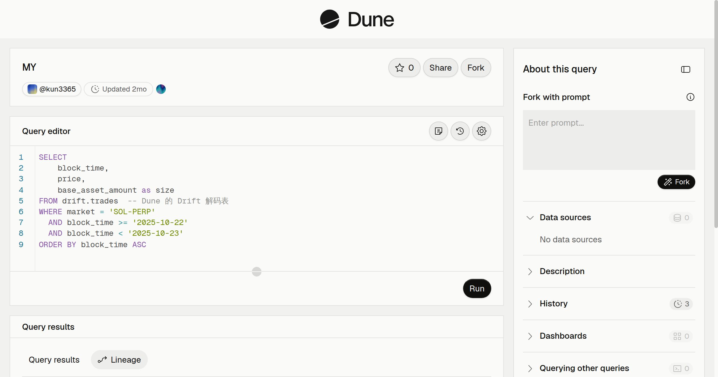 MY | Dune