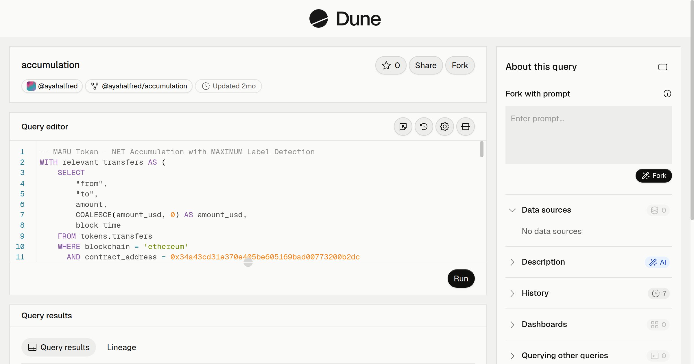 accumulation | Dune