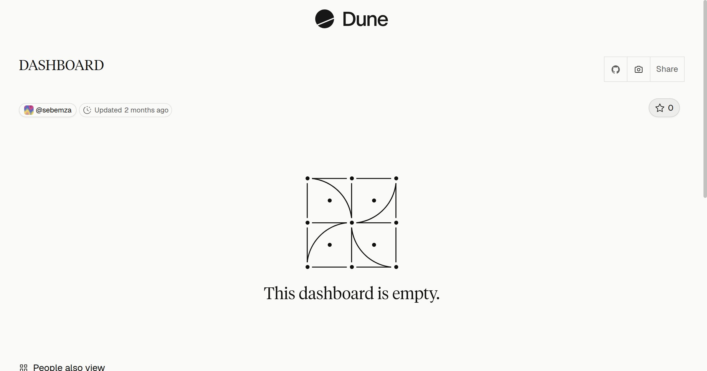 DASHBOARD | Dune